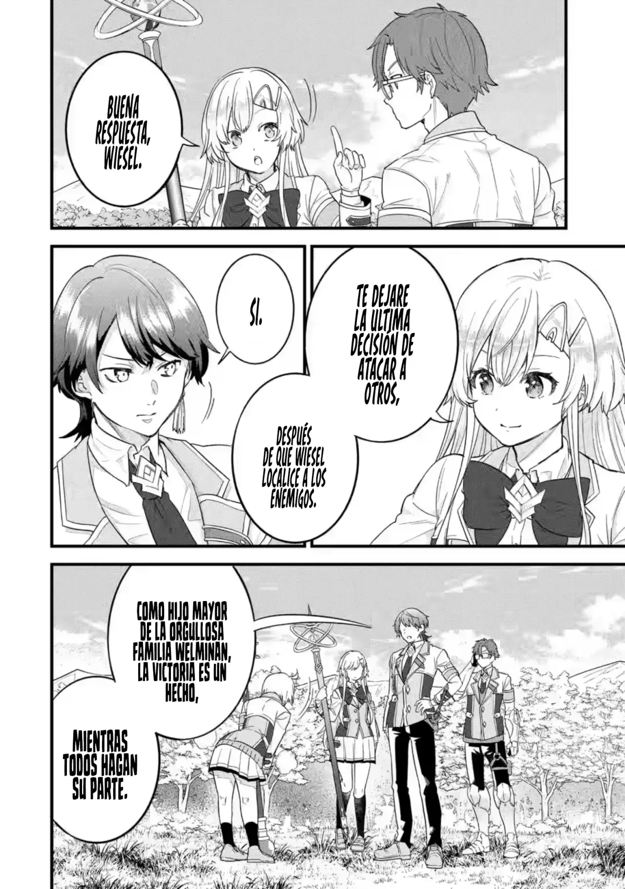 Matrimonio Reencarnado de un Héroe y la Sabia ~ Capitulo 19: El Héroe y su Primer Discipulo página 7