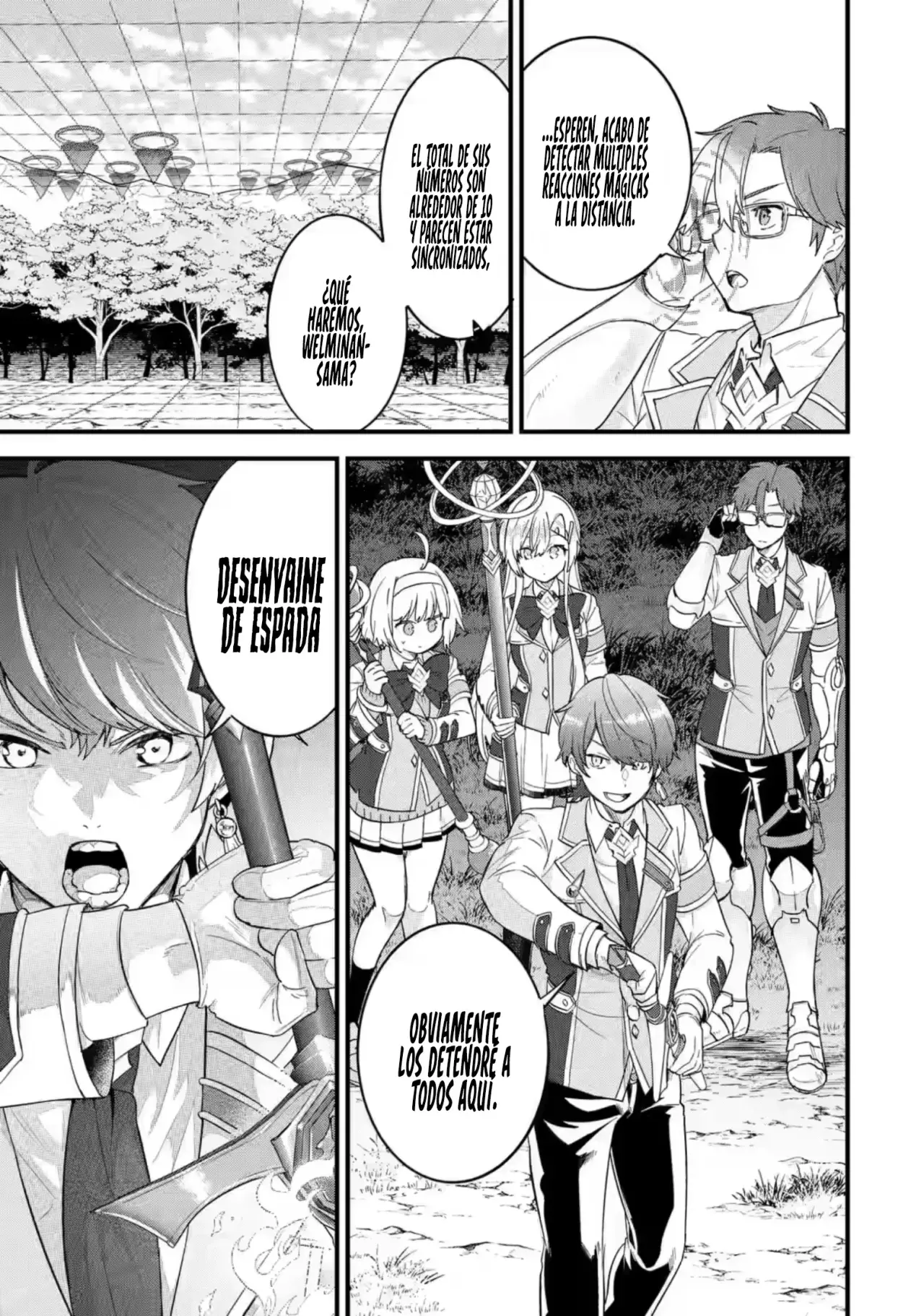 Matrimonio Reencarnado de un Héroe y la Sabia ~ Capitulo 19: El Héroe y su Primer Discipulo página 8