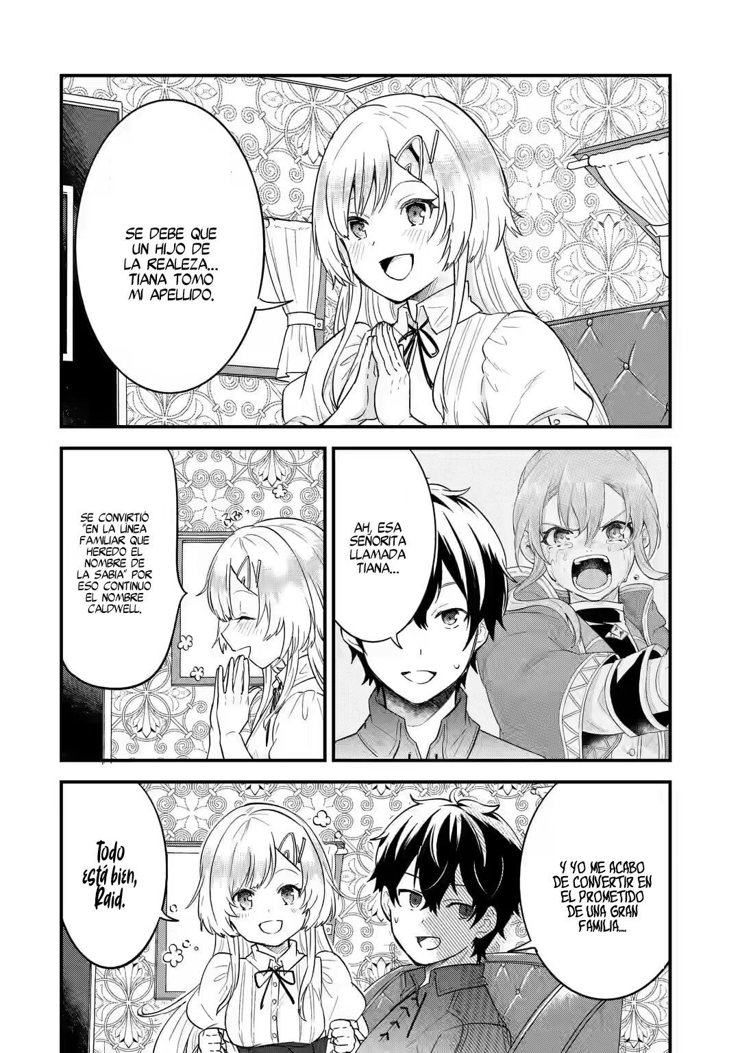 Matrimonio Reencarnado de un Héroe y la Sabia ~ Capitulo 2: Saludo de Compromiso del Héroe y la Sabia página 18