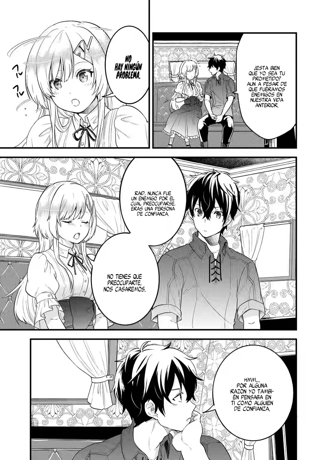 Matrimonio Reencarnado de un Héroe y la Sabia ~ Capitulo 2: Saludo de Compromiso del Héroe y la Sabia página 19