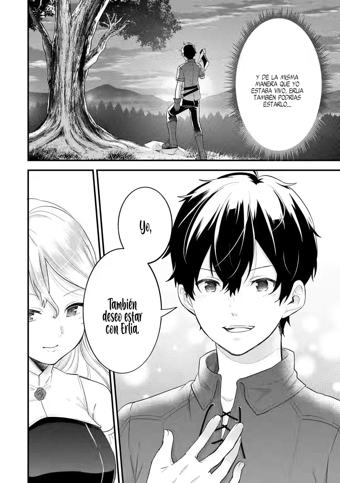 Matrimonio Reencarnado de un Héroe y la Sabia ~ Capitulo 2: Saludo de Compromiso del Héroe y la Sabia página 40