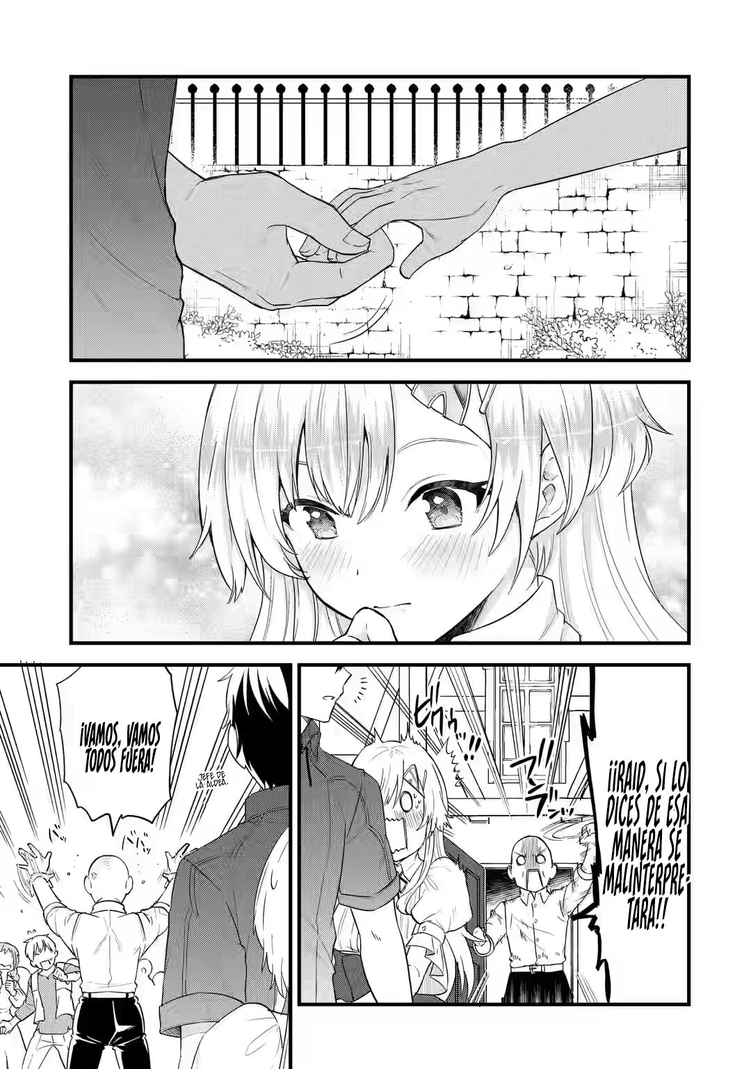 Matrimonio Reencarnado de un Héroe y la Sabia ~ Capitulo 2: Saludo de Compromiso del Héroe y la Sabia página 7