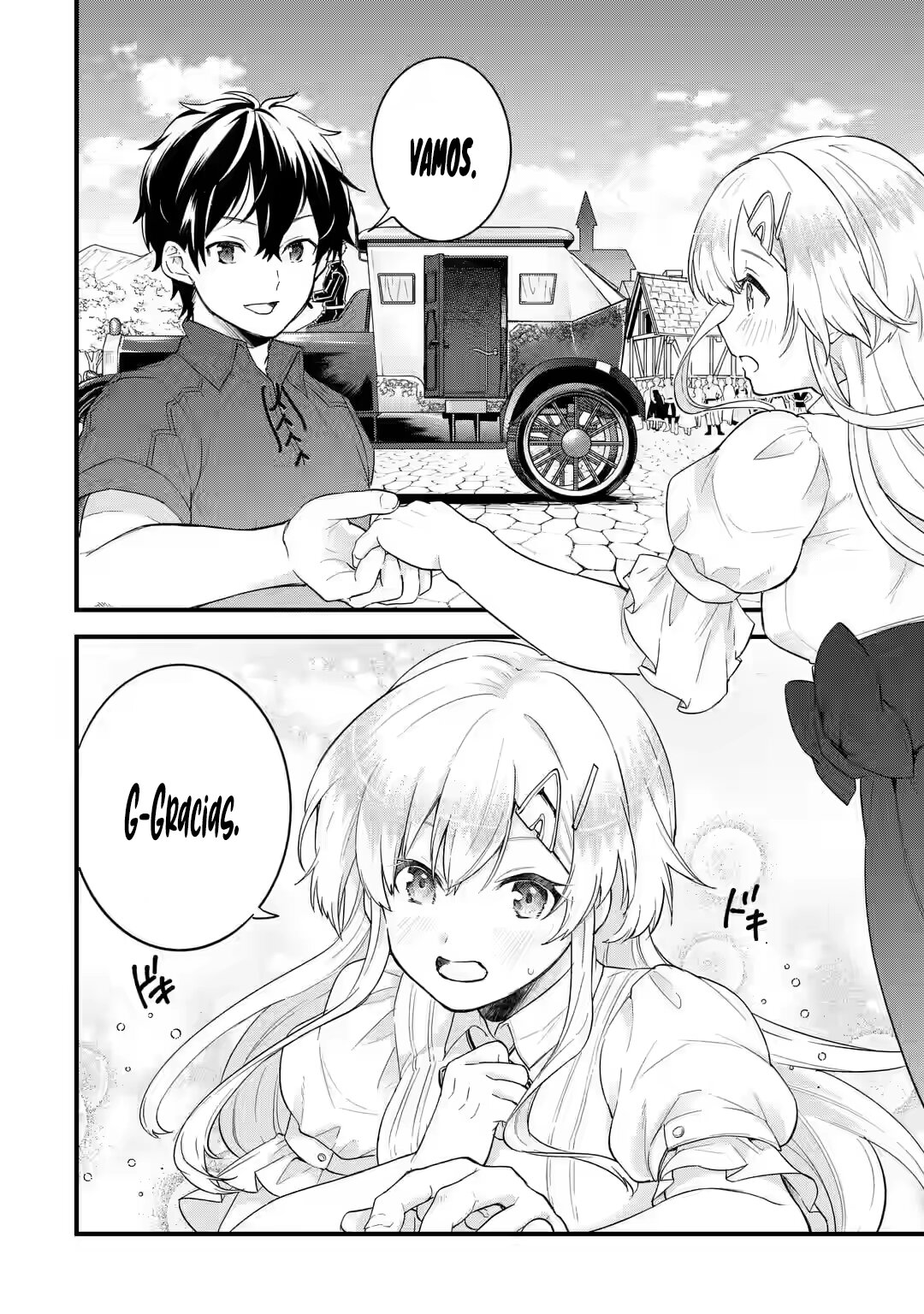 Matrimonio Reencarnado de un Héroe y la Sabia ~ Capitulo 2: Saludo de Compromiso del Héroe y la Sabia página 8