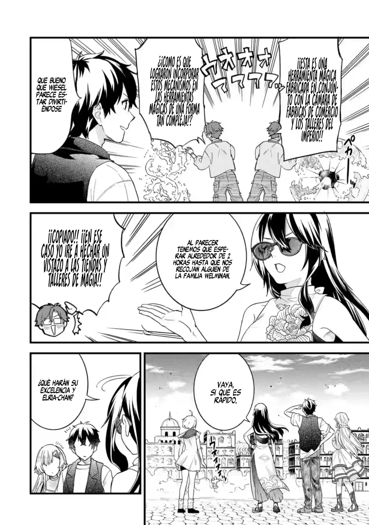 Matrimonio Reencarnado de un Héroe y la Sabia ~ Capitulo 22: El Héroe y la Sabia van a la Ciudad del Agua página 31