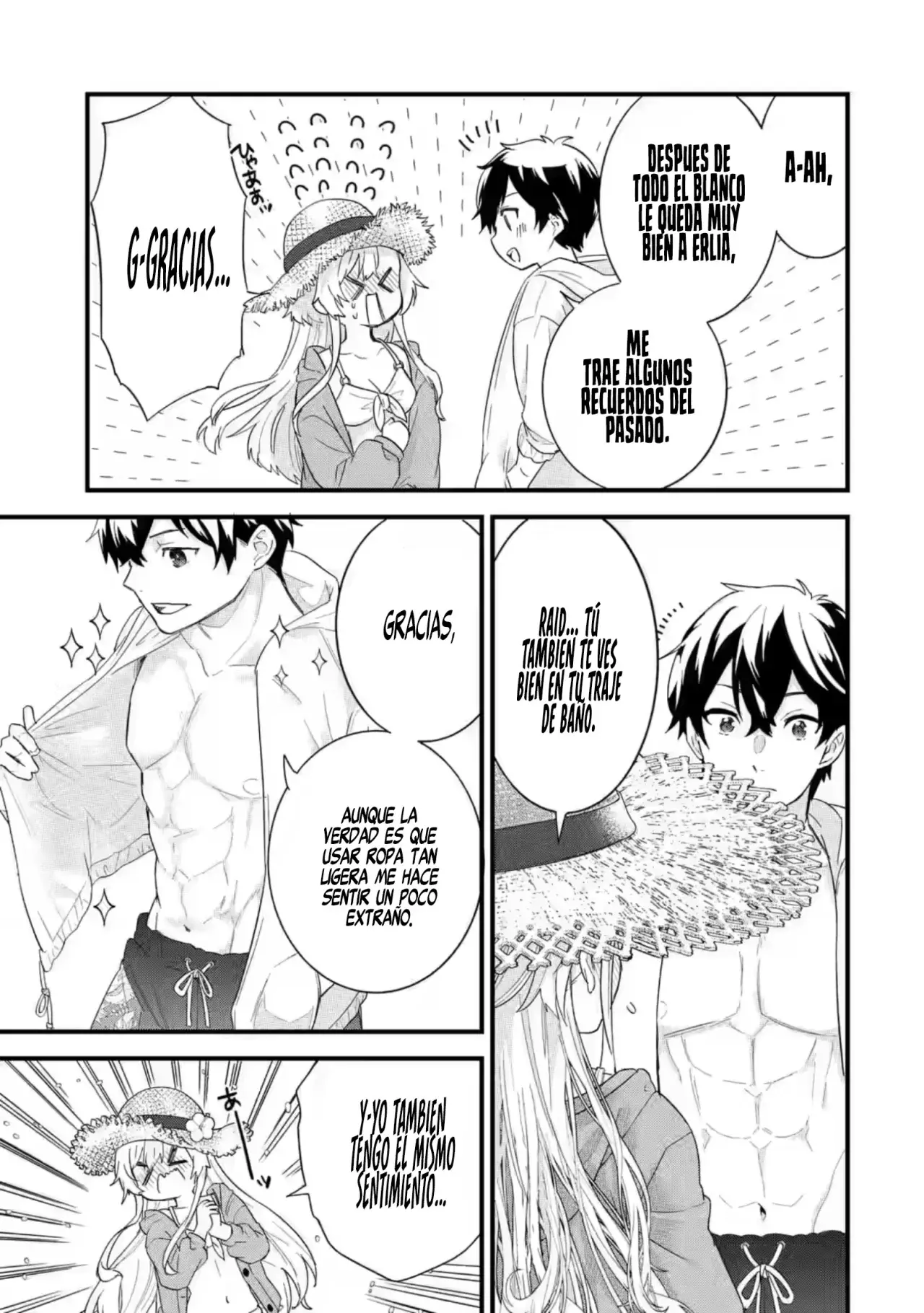 Matrimonio Reencarnado de un Héroe y la Sabia ~ Capitulo 23: Vamos a Disfrutar de las Vacaciones de Verano página 34