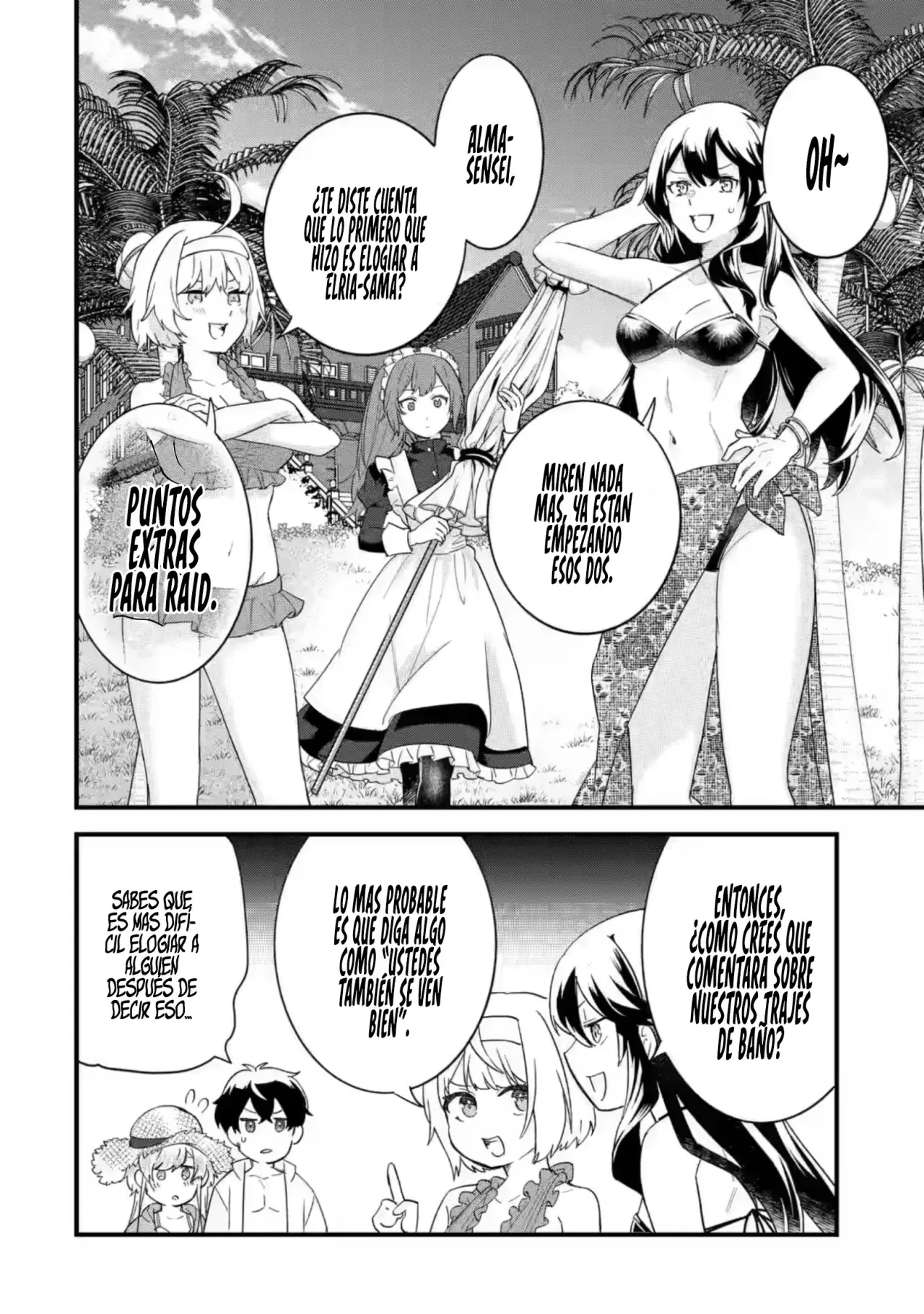 Matrimonio Reencarnado de un Héroe y la Sabia ~ Capitulo 23: Vamos a Disfrutar de las Vacaciones de Verano página 35