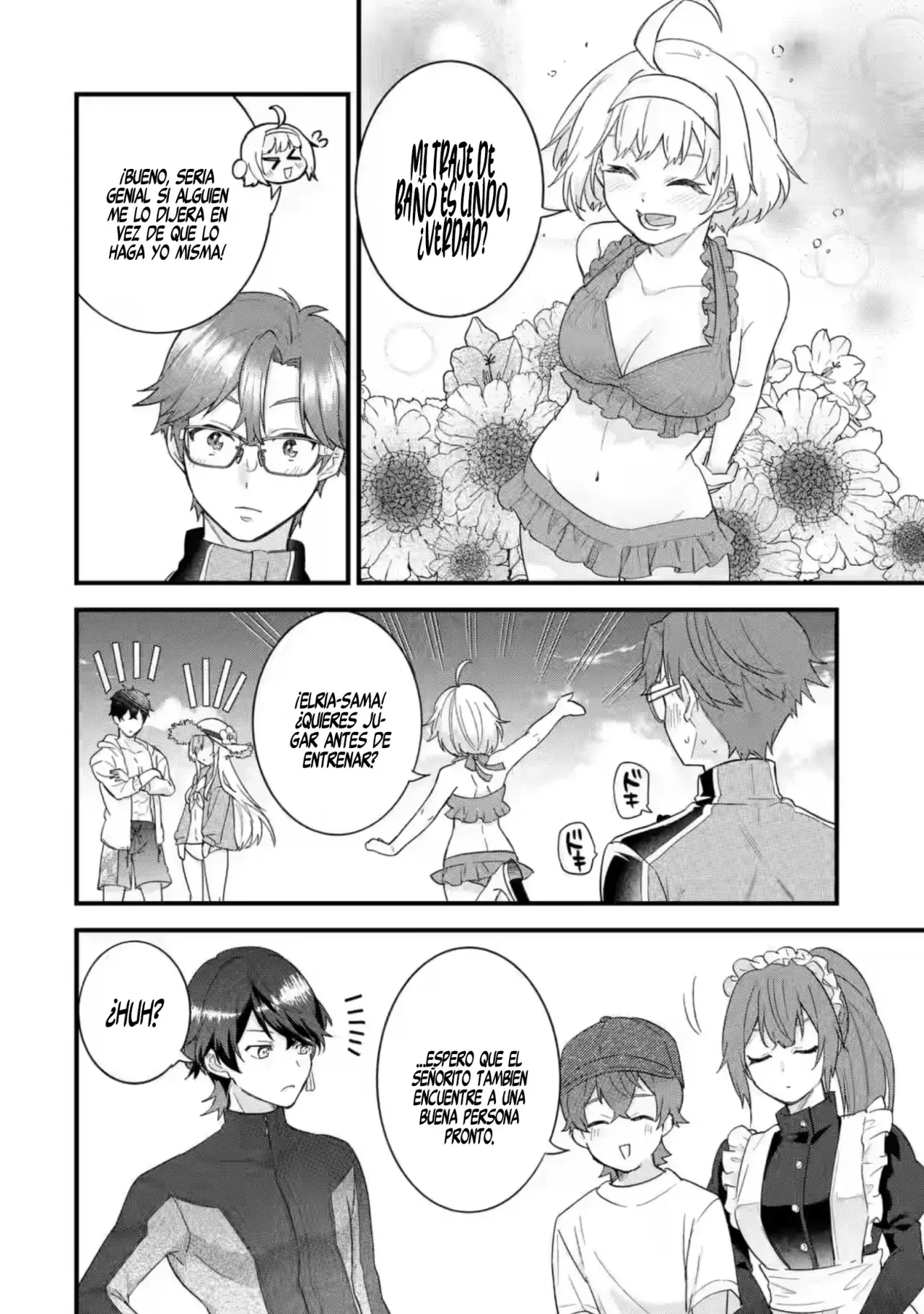 Matrimonio Reencarnado de un Héroe y la Sabia ~ Capitulo 23: Vamos a Disfrutar de las Vacaciones de Verano página 37