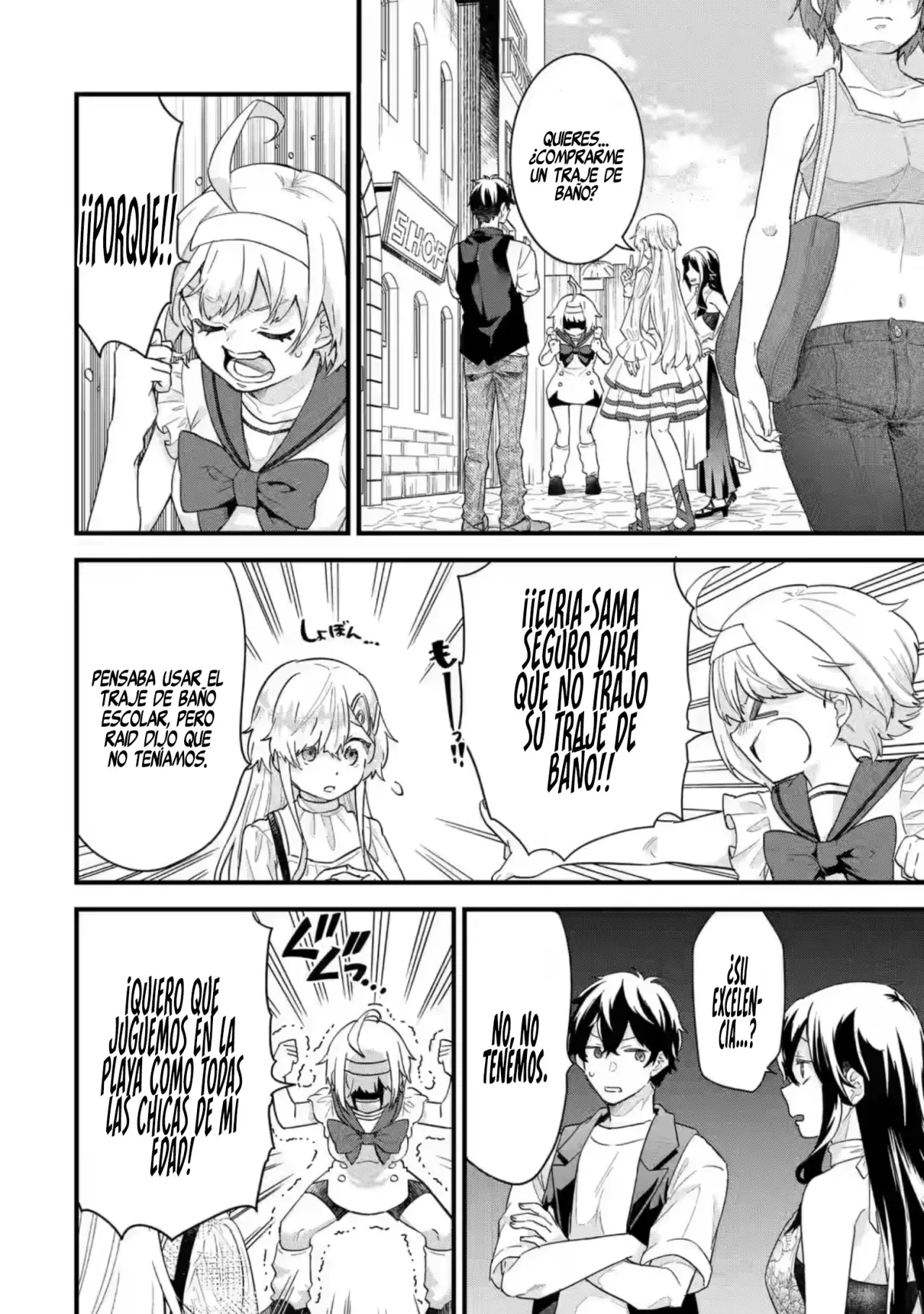 Matrimonio Reencarnado de un Héroe y la Sabia ~ Capitulo 23: Vamos a Disfrutar de las Vacaciones de Verano página 5