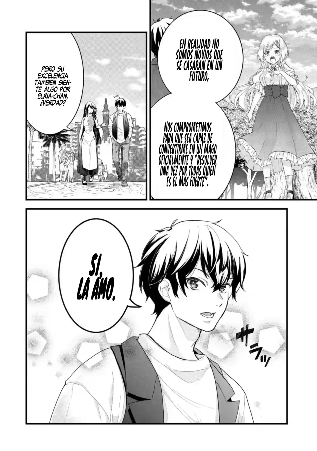 Matrimonio Reencarnado de un Héroe y la Sabia ~ Capitulo 23: Vamos a Disfrutar de las Vacaciones de Verano página 9