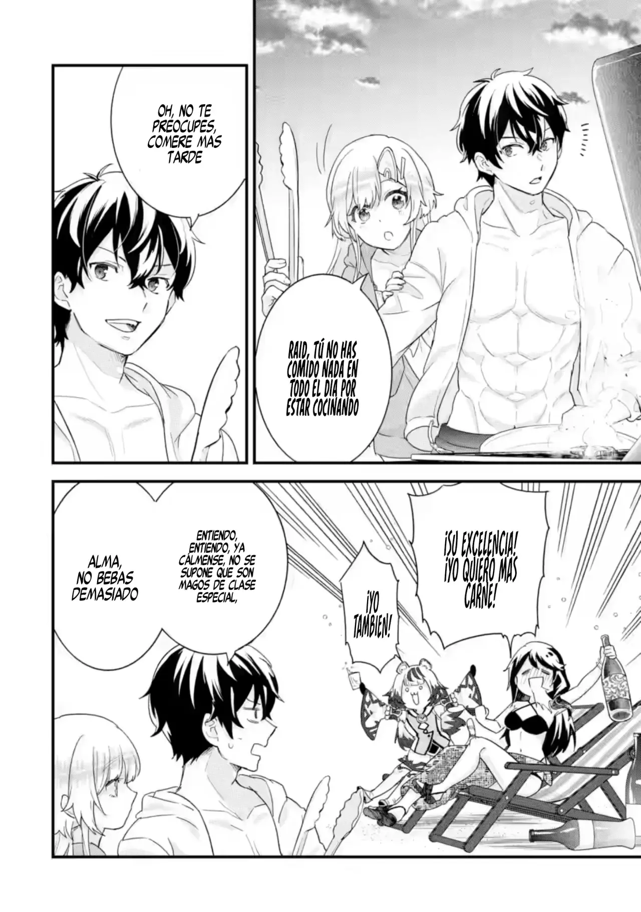 Matrimonio Reencarnado de un Héroe y la Sabia ~ Capitulo 24: Mago Especial de Regnea página 31