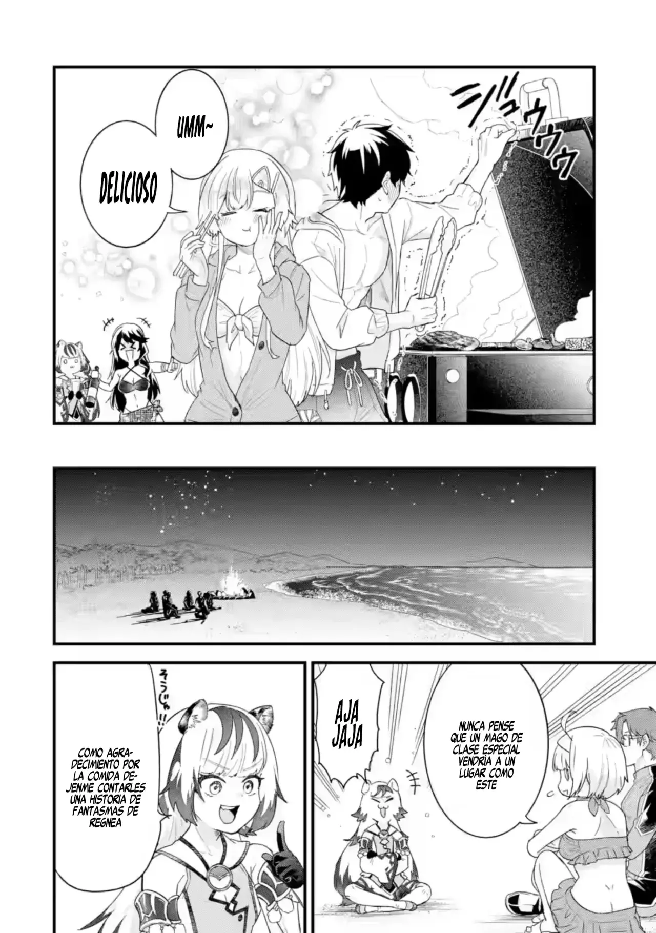 Matrimonio Reencarnado de un Héroe y la Sabia ~ Capitulo 24: Mago Especial de Regnea página 37