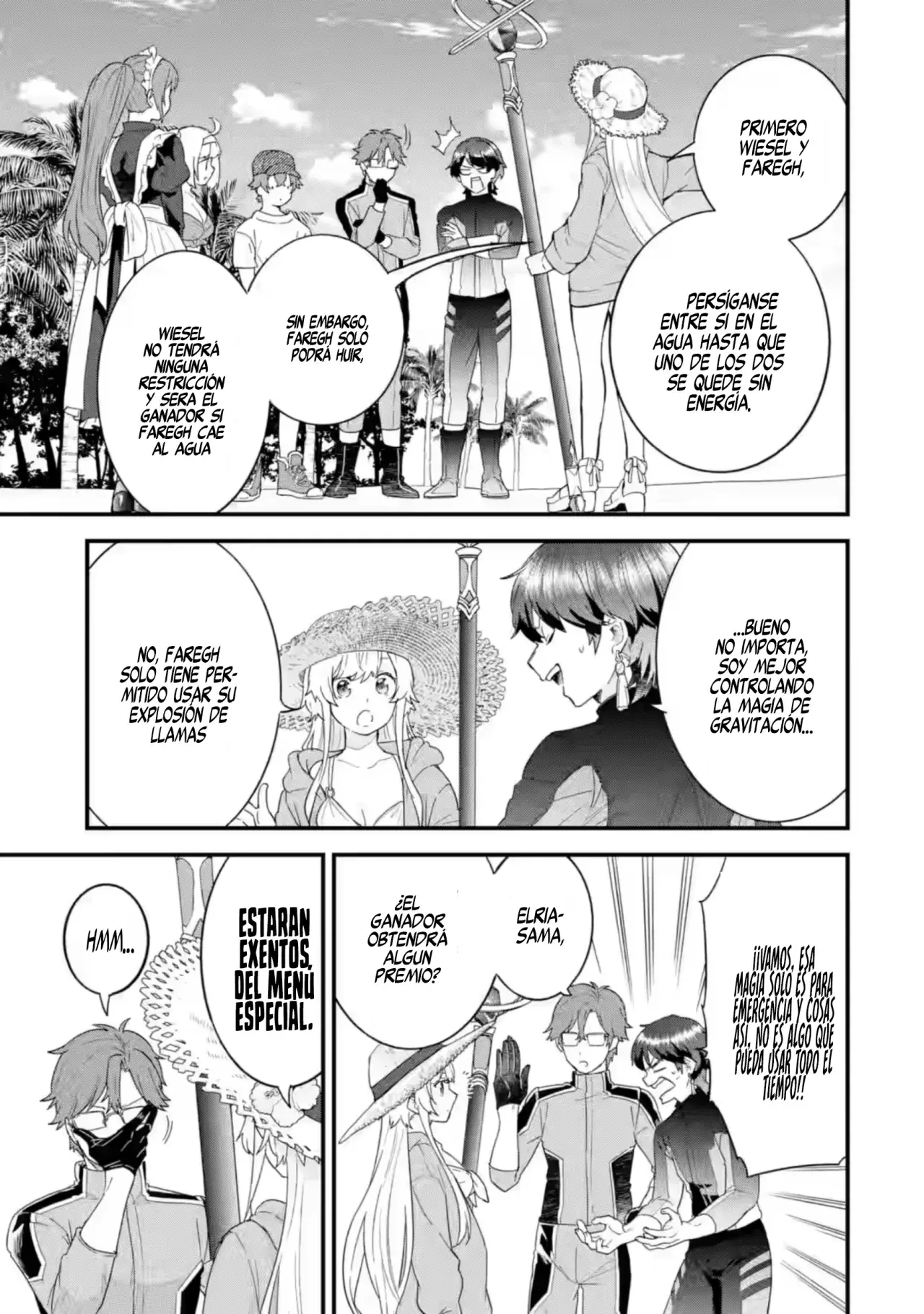 Matrimonio Reencarnado de un Héroe y la Sabia ~ Capitulo 24: Mago Especial de Regnea página 6