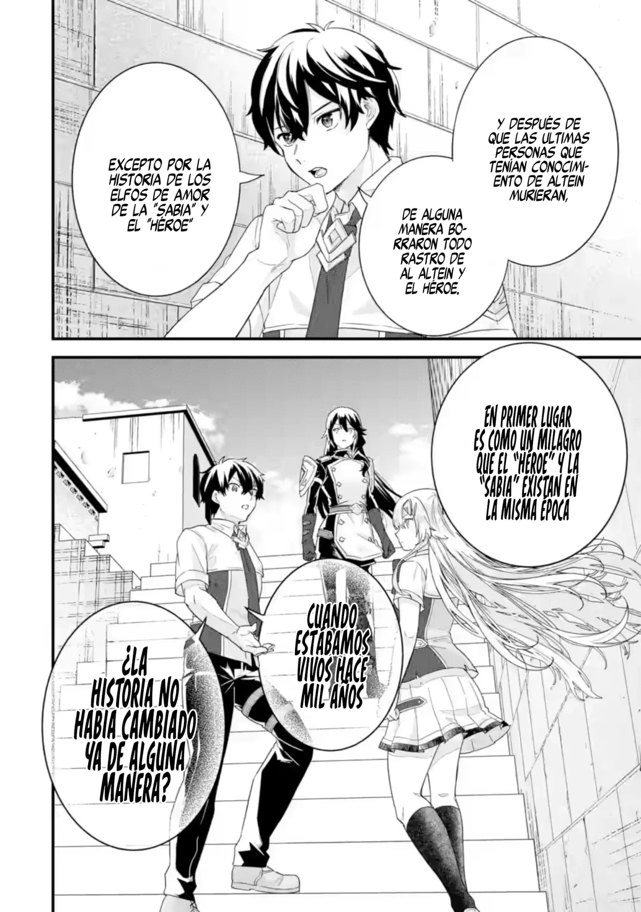 Matrimonio Reencarnado de un Héroe y la Sabia ~ Capitulo 26: El Pasado del Héroe página 37