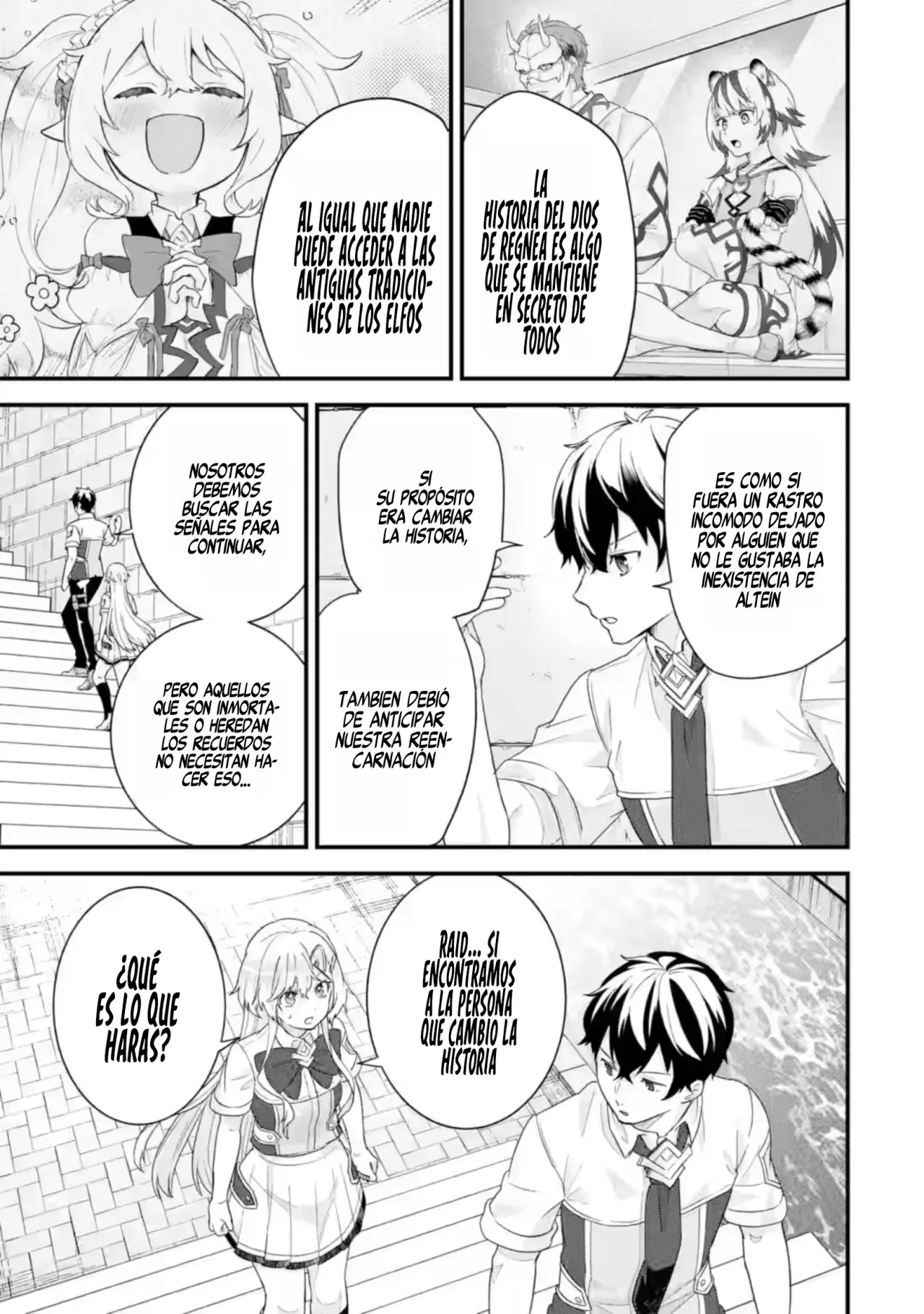 Matrimonio Reencarnado de un Héroe y la Sabia ~ Capitulo 26: El Pasado del Héroe página 38