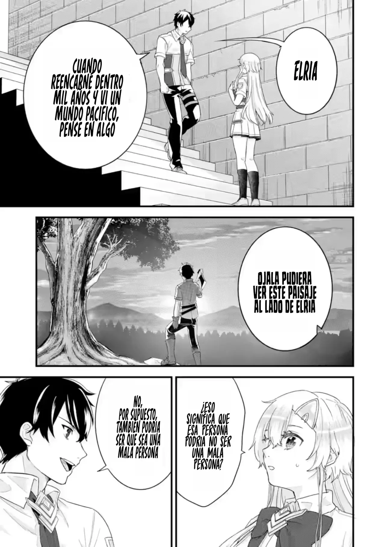 Matrimonio Reencarnado de un Héroe y la Sabia ~ Capitulo 26: El Pasado del Héroe página 40