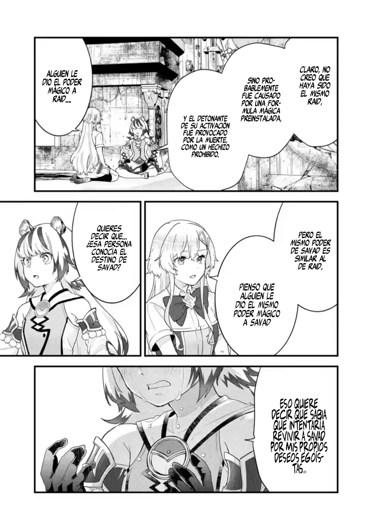 Matrimonio Reencarnado de un Héroe y la Sabia ~ Capitulo 27: Posesion Bestial página 33