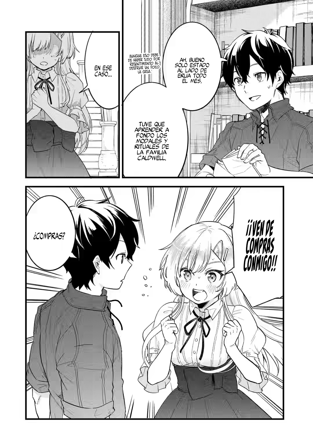 Matrimonio Reencarnado de un Héroe y la Sabia ~ Capitulo 3: Cita del Heroe y la Sabia página 26