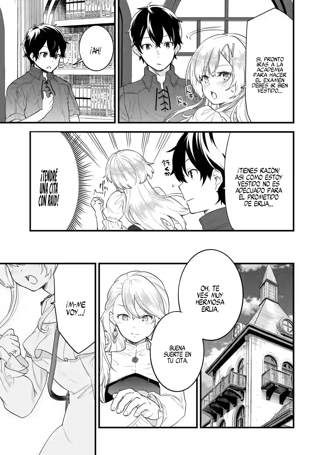 Matrimonio Reencarnado de un Héroe y la Sabia ~ Capitulo 3: Cita del Heroe y la Sabia página 27