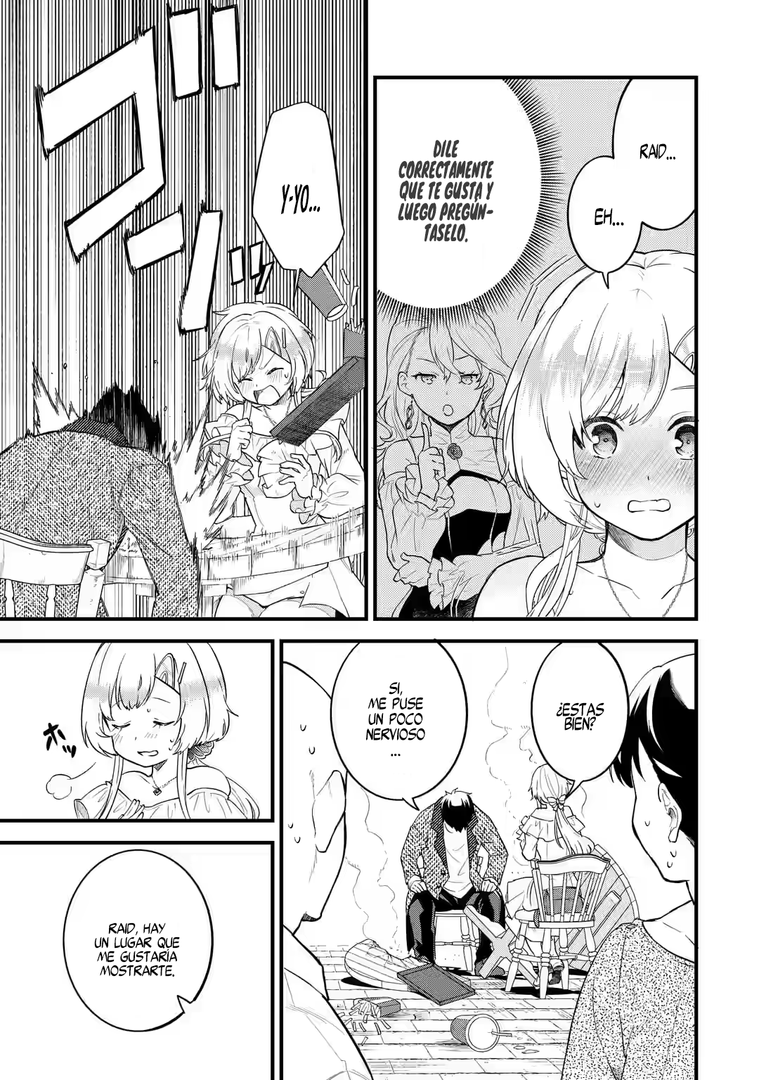 Matrimonio Reencarnado de un Héroe y la Sabia ~ Capitulo 3: Cita del Heroe y la Sabia página 33