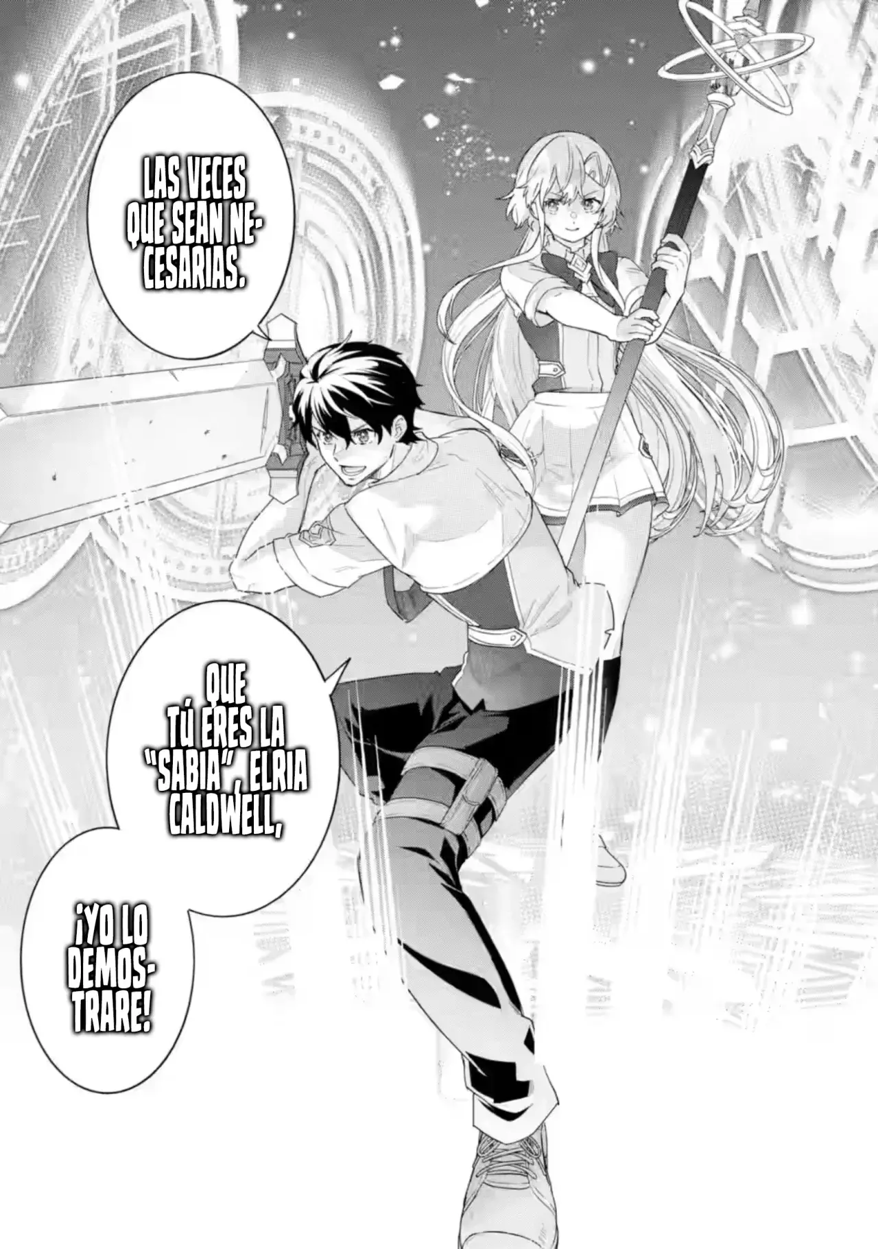 Matrimonio Reencarnado de un Héroe y la Sabia ~ Capitulo 30: La Bestia Magica Colosal página 34