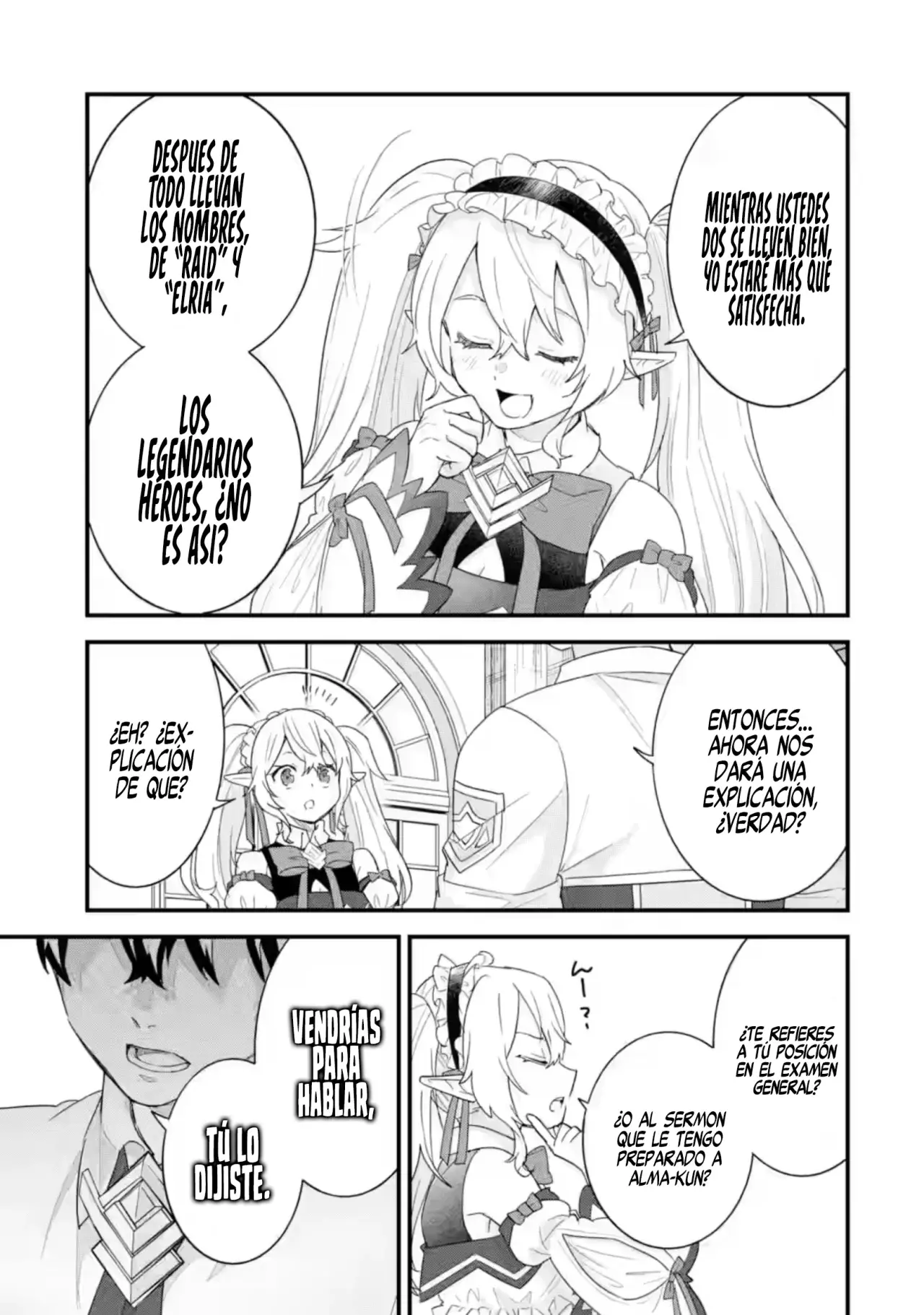 Matrimonio Reencarnado de un Héroe y la Sabia ~ Capitulo 30: La Bestia Magica Colosal página 40