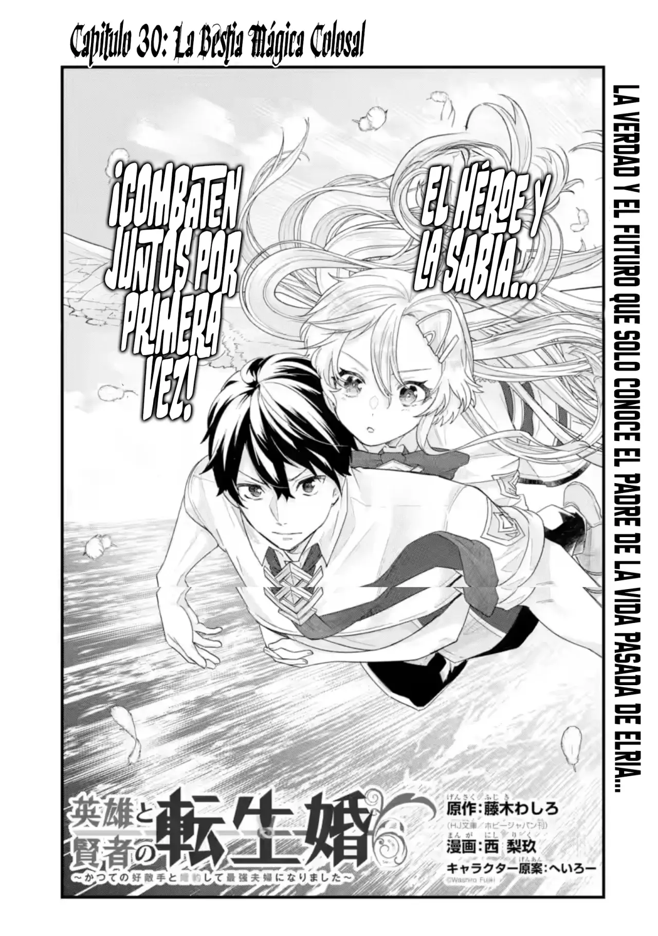 Matrimonio Reencarnado de un Héroe y la Sabia ~ Capitulo 30: La Bestia Magica Colosal página 6