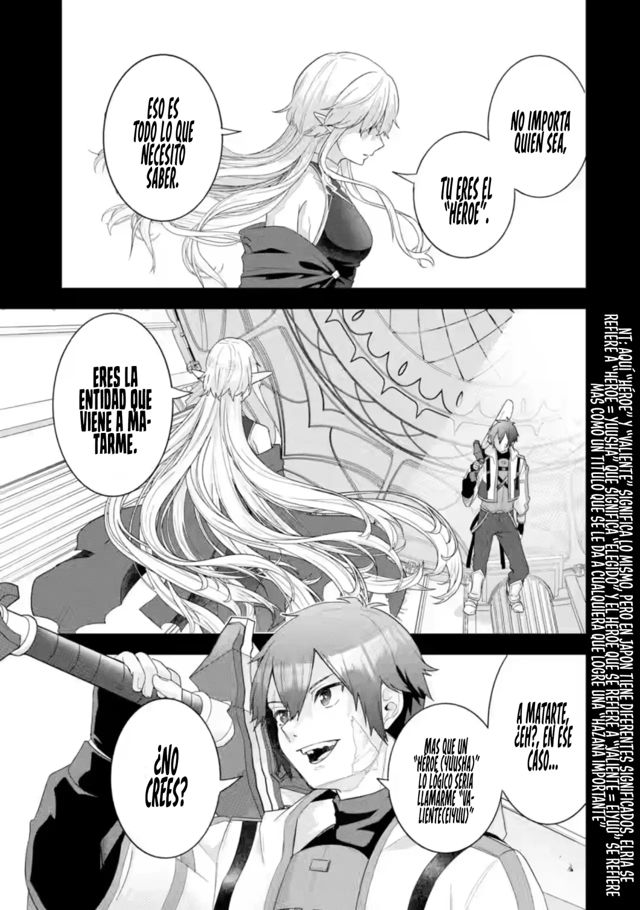 Matrimonio Reencarnado de un Héroe y la Sabia ~ Capitulo 31: Verdad página 24