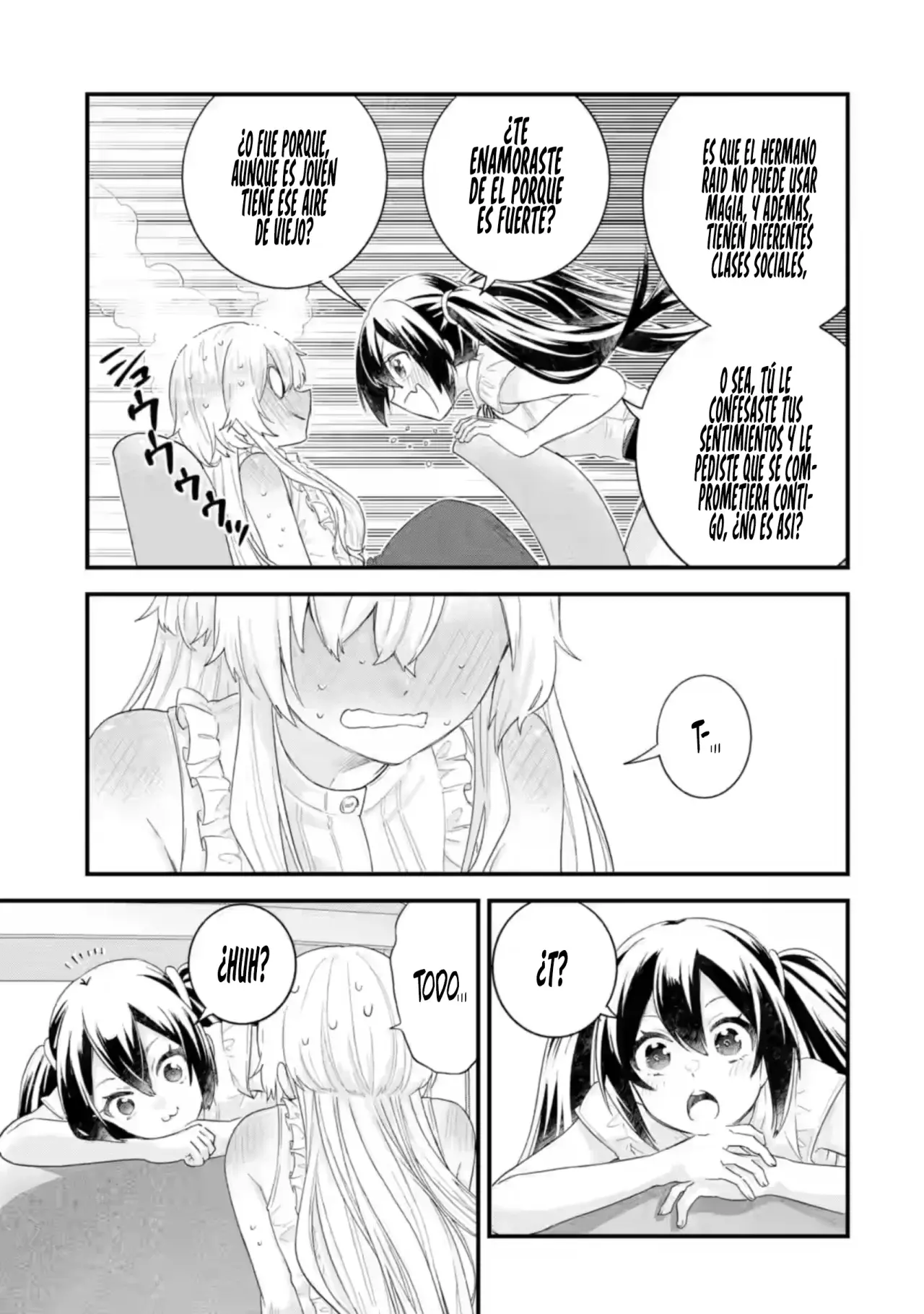 Matrimonio Reencarnado de un Héroe y la Sabia ~ Capitulo 32: El Héroe y la Sabia Toman sus Decisiones página 36