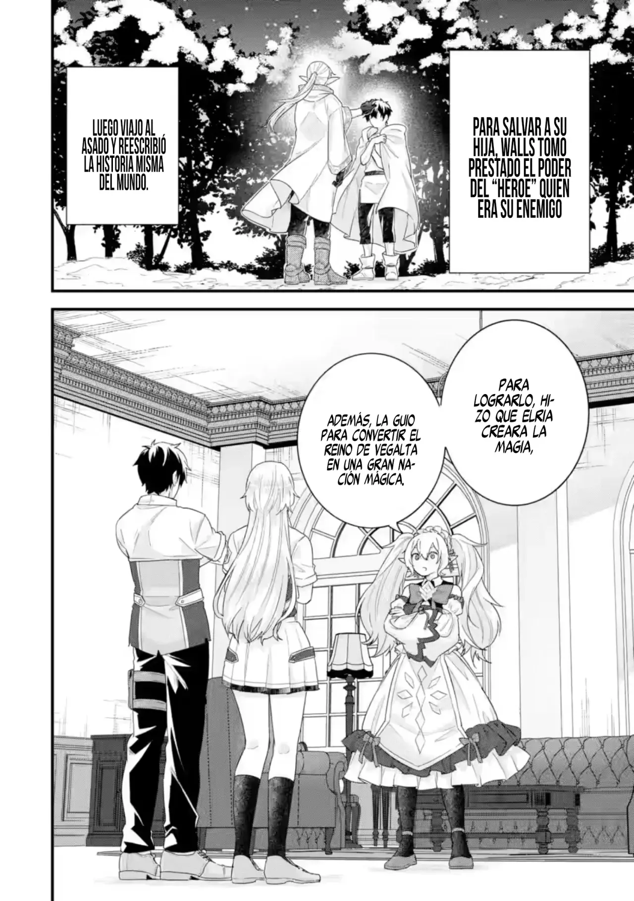 Matrimonio Reencarnado de un Héroe y la Sabia ~ Capitulo 32: El Héroe y la Sabia Toman sus Decisiones página 5