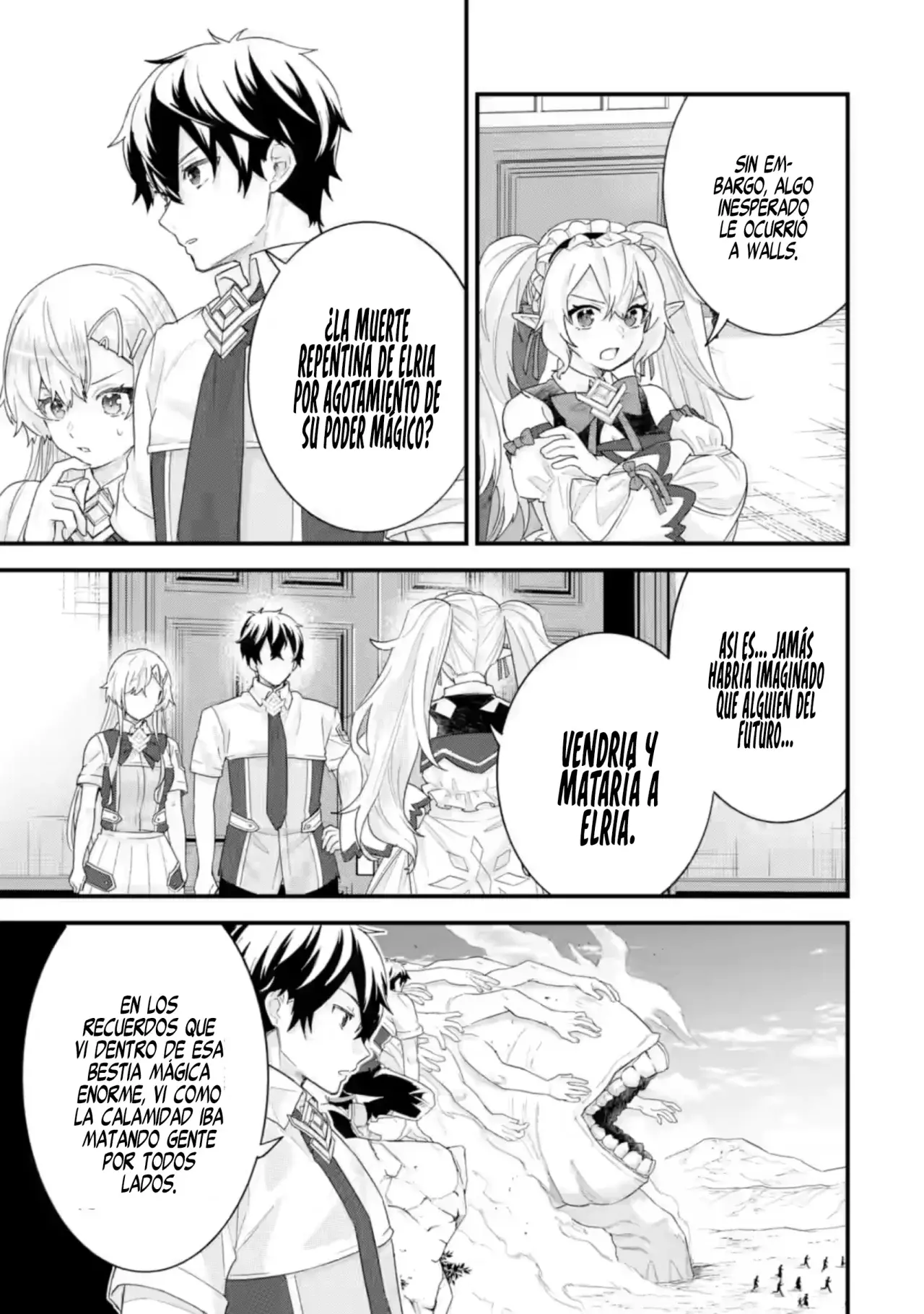 Matrimonio Reencarnado de un Héroe y la Sabia ~ Capitulo 32: El Héroe y la Sabia Toman sus Decisiones página 6