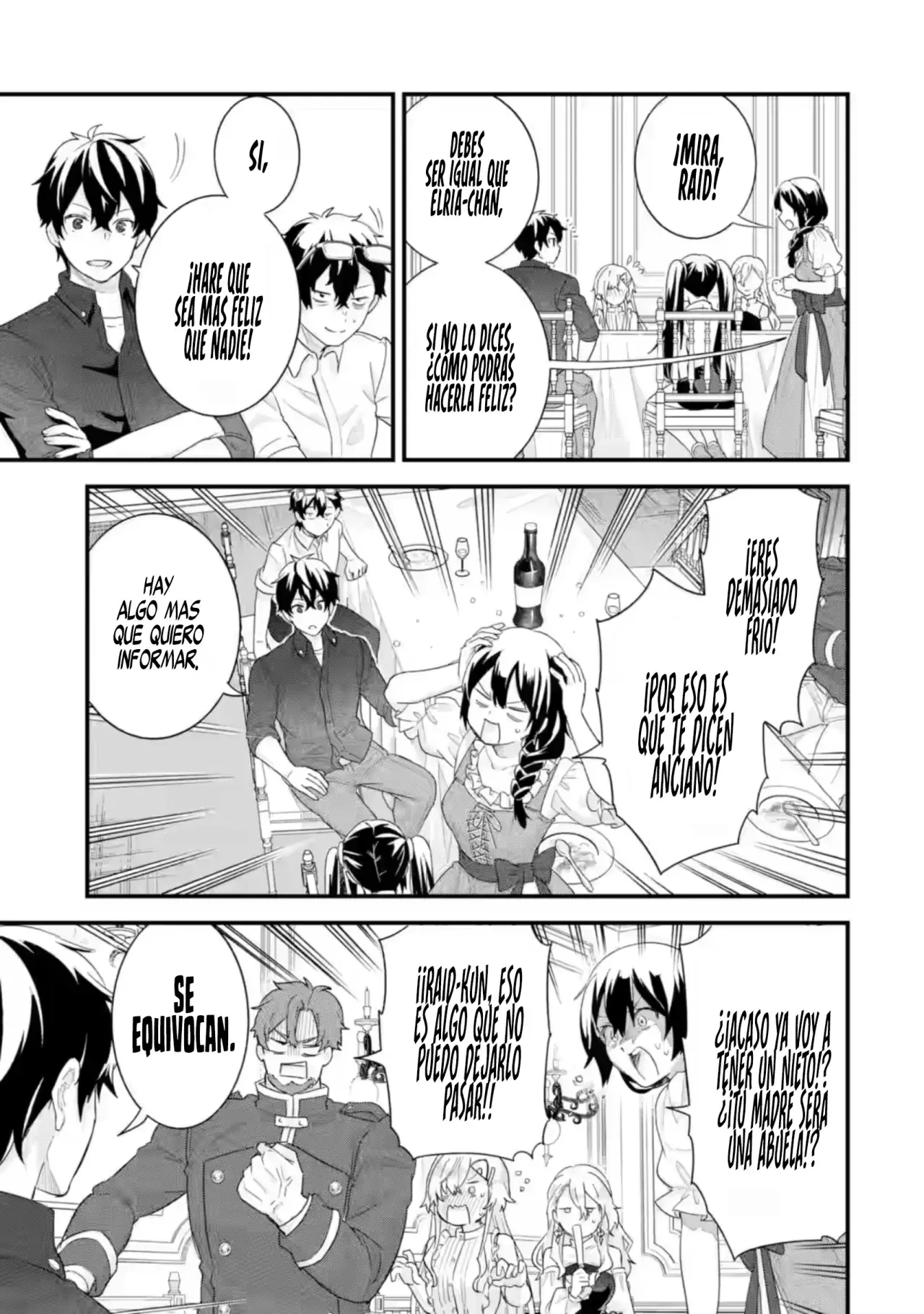 Matrimonio Reencarnado de un Héroe y la Sabia ~ Capitulo 33: La Familia Frieden página 22