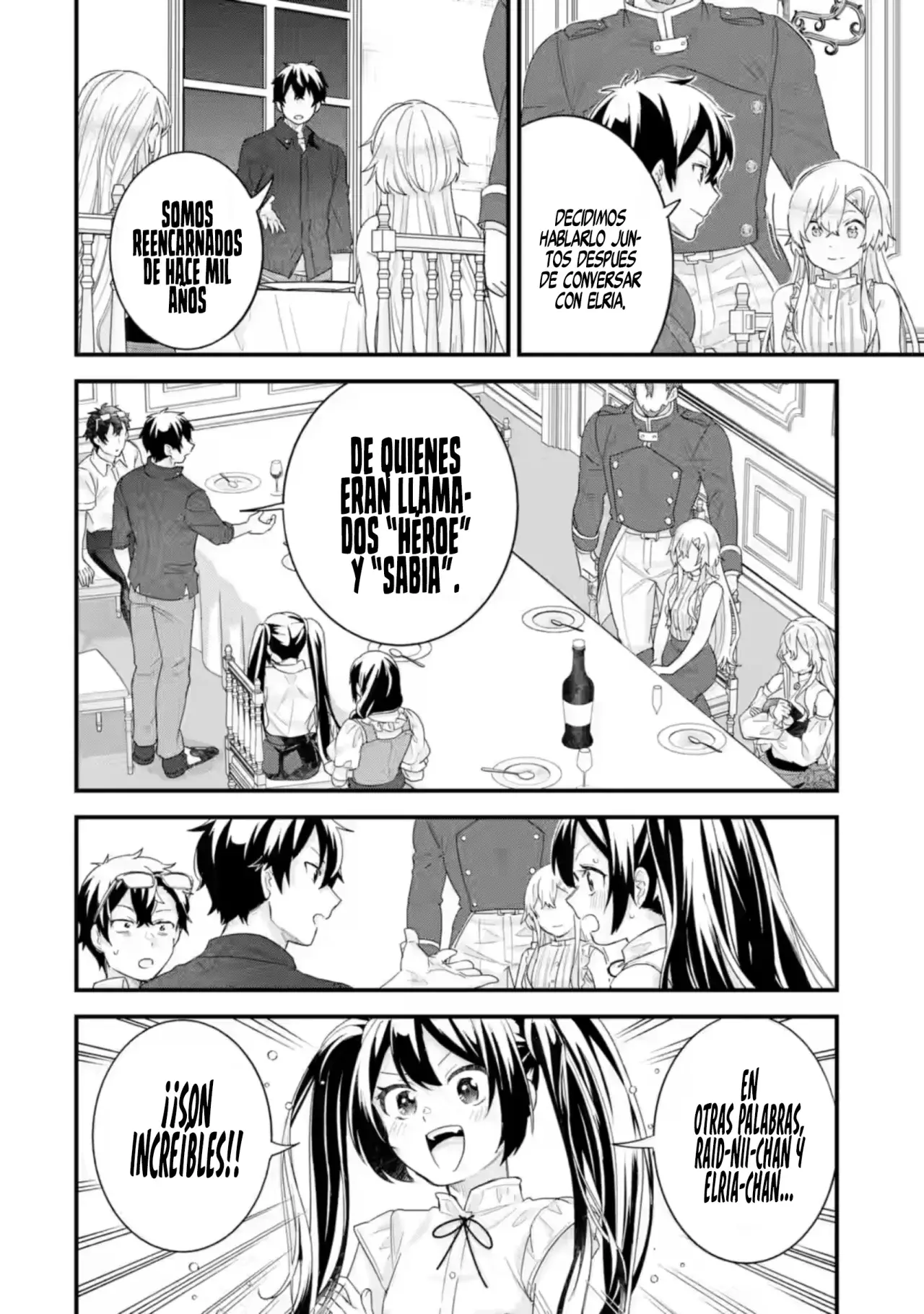 Matrimonio Reencarnado de un Héroe y la Sabia ~ Capitulo 33: La Familia Frieden página 23