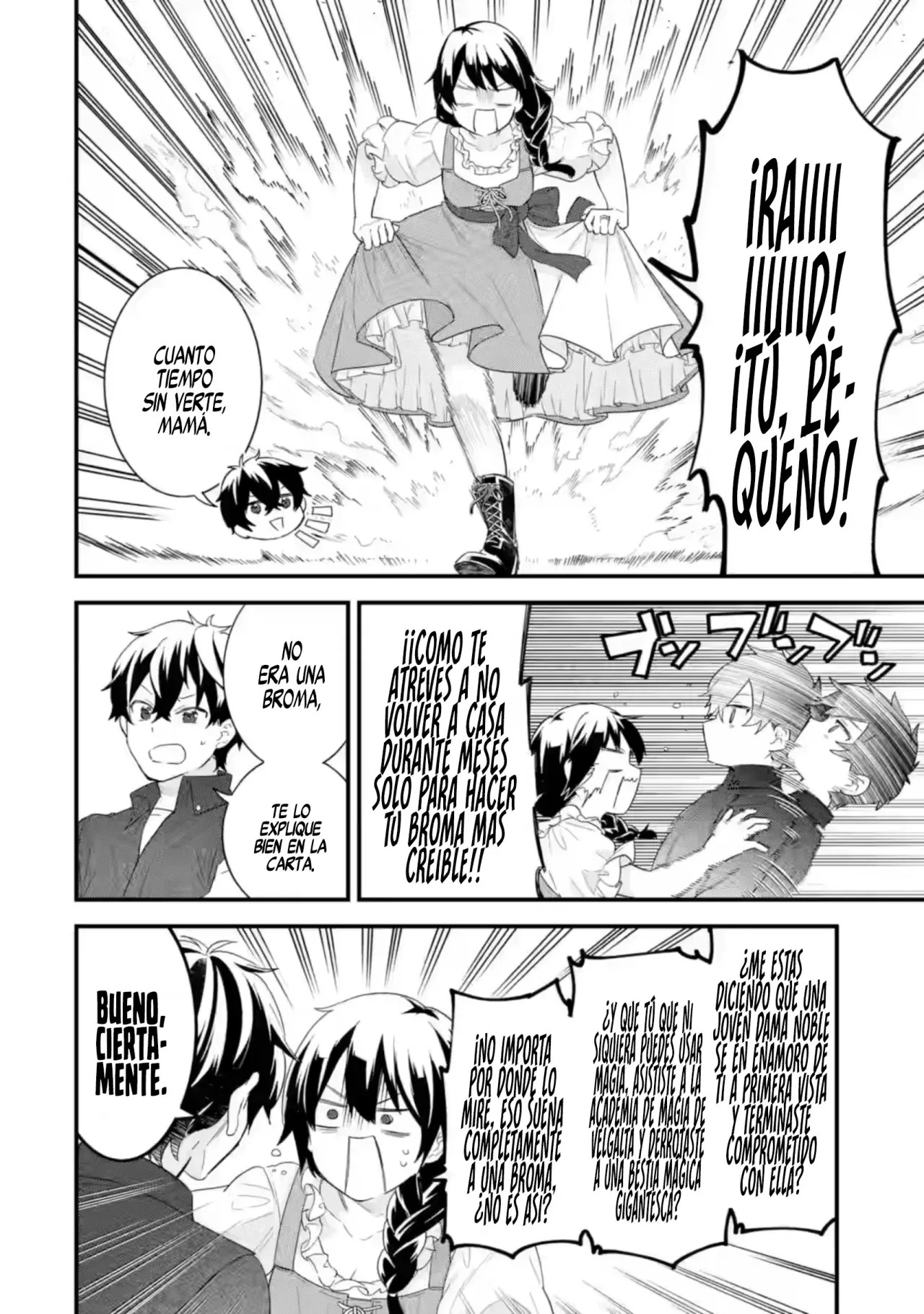 Matrimonio Reencarnado de un Héroe y la Sabia ~ Capitulo 33: La Familia Frieden página 7