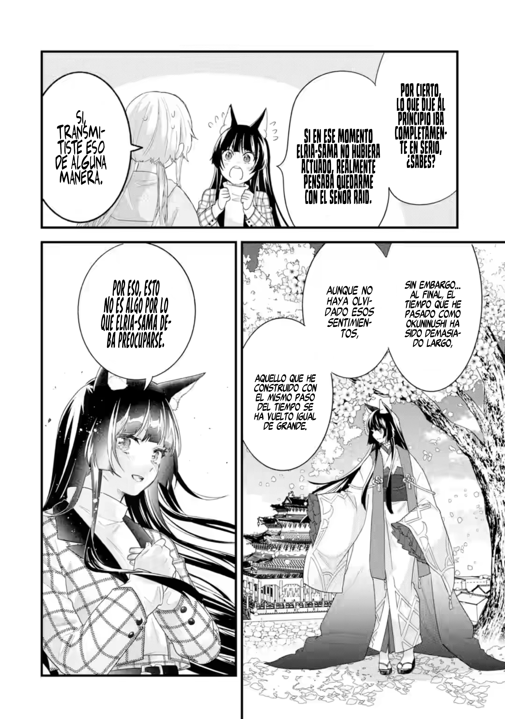 Matrimonio Reencarnado de un Héroe y la Sabia ~ Capitulo 35 página 37