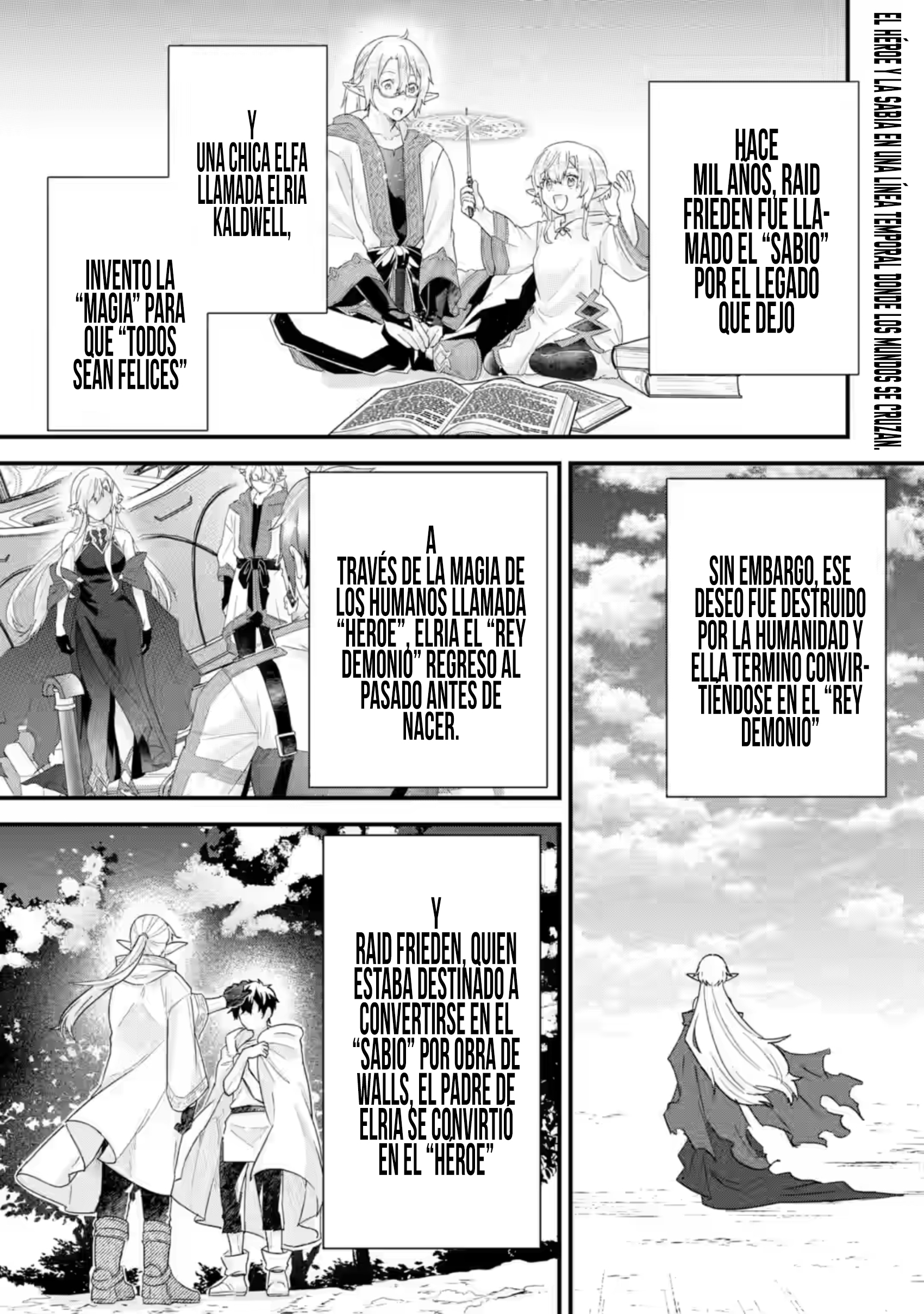 Matrimonio Reencarnado de un Héroe y la Sabia ~ Capitulo 35 página 4