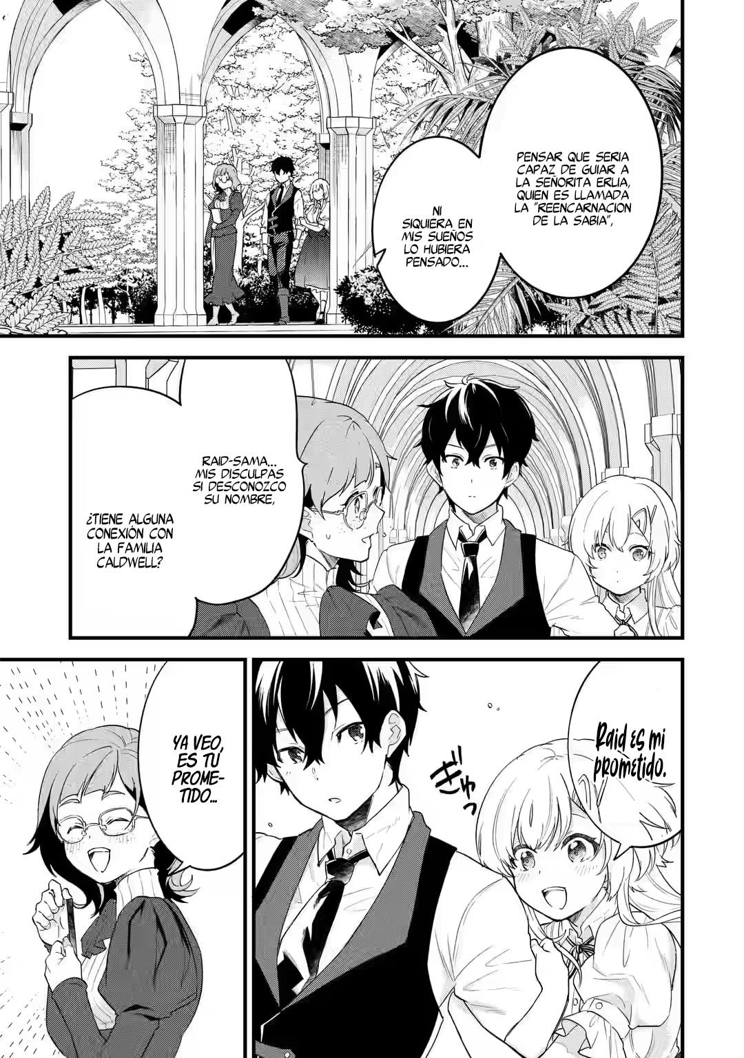 Matrimonio Reencarnado de un Héroe y la Sabia ~ Capitulo 4.1 página 10