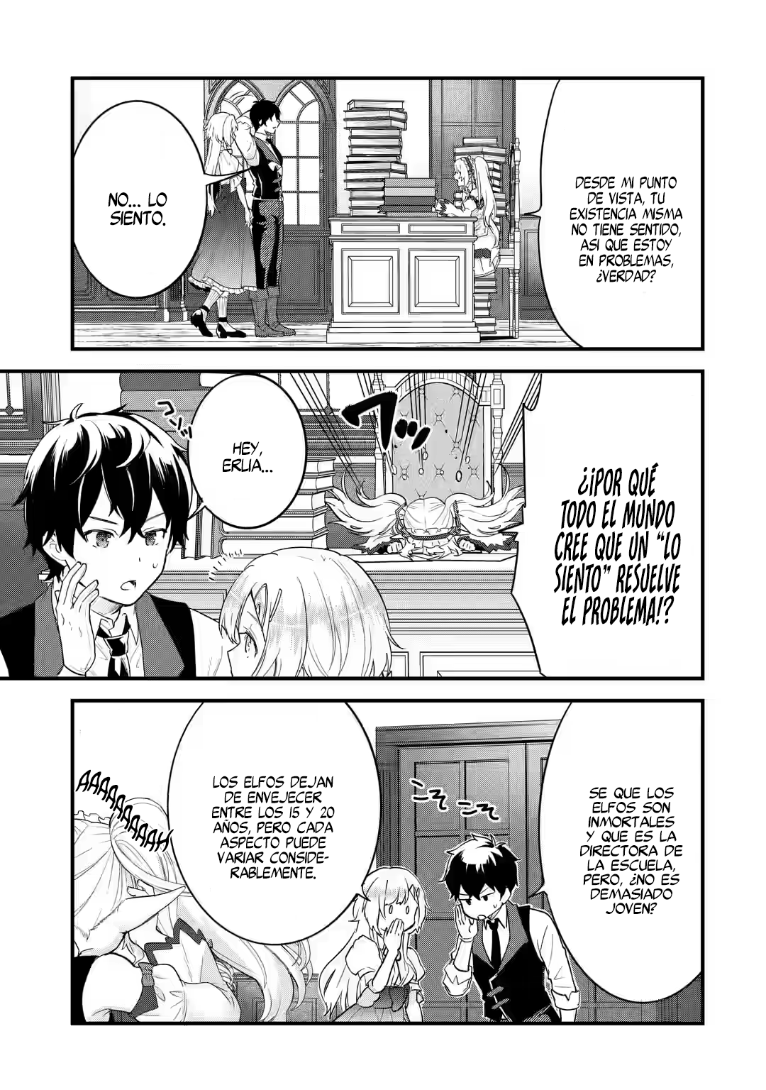 Matrimonio Reencarnado de un Héroe y la Sabia ~ Capitulo 4.1 página 31