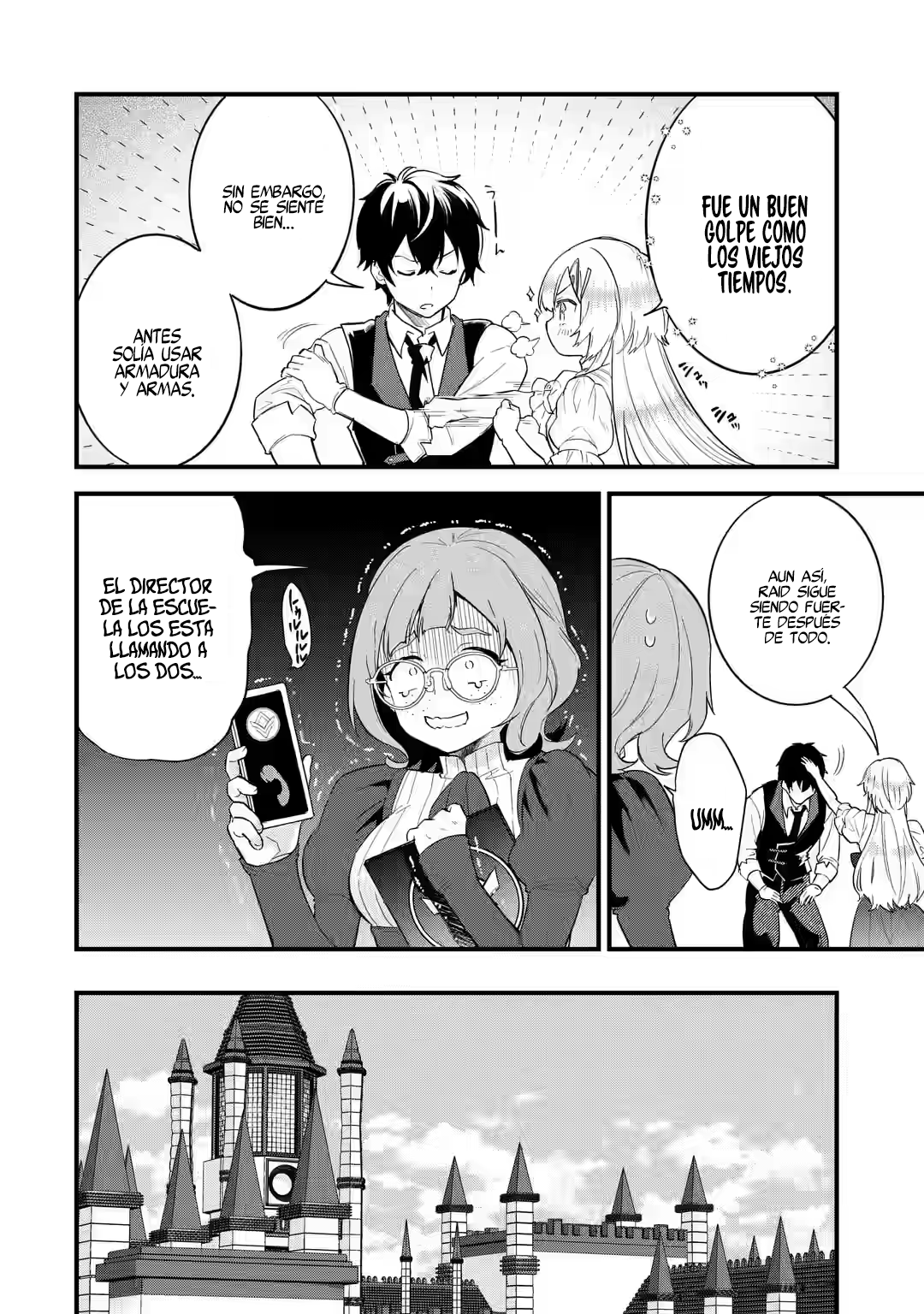 Matrimonio Reencarnado de un Héroe y la Sabia ~ Capitulo 4: Examen de Ingreso a la Academia de Magia página 28