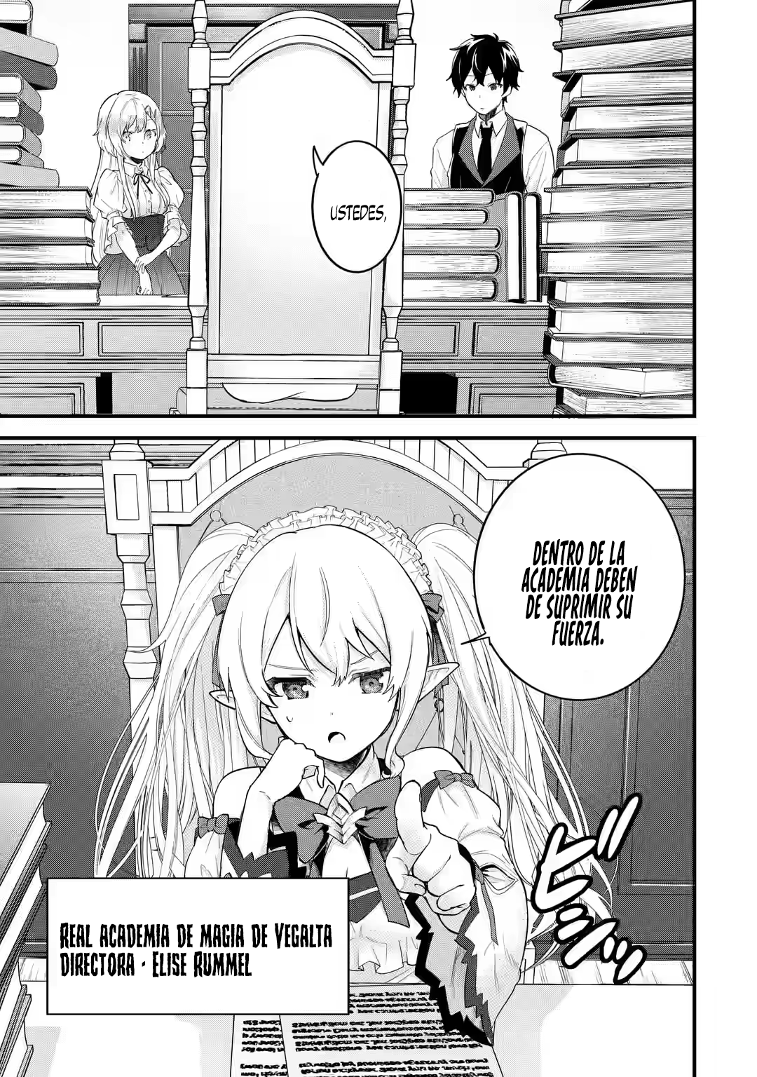 Matrimonio Reencarnado de un Héroe y la Sabia ~ Capitulo 4: Examen de Ingreso a la Academia de Magia página 29