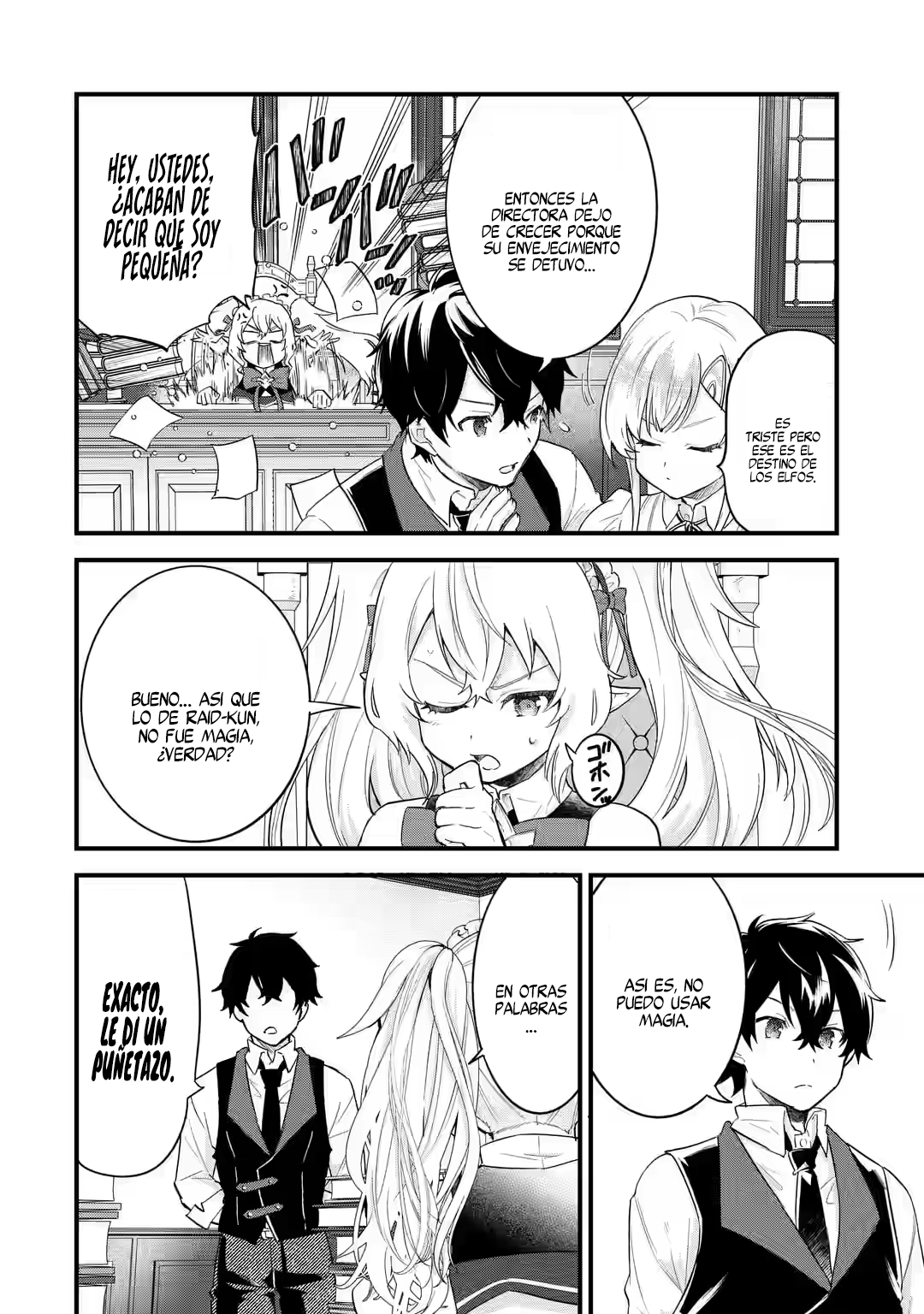 Matrimonio Reencarnado de un Héroe y la Sabia ~ Capitulo 4: Examen de Ingreso a la Academia de Magia página 32