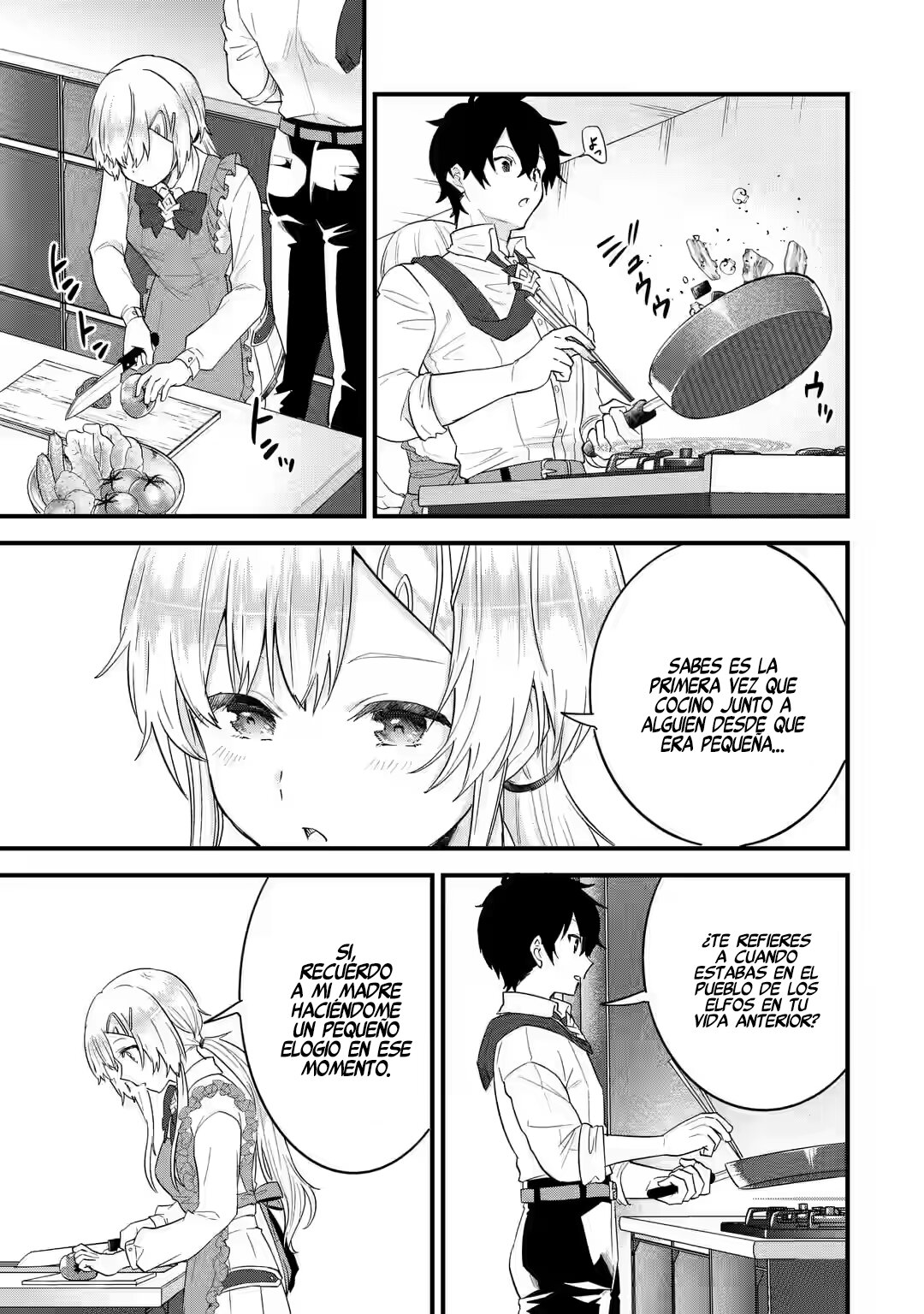 Matrimonio Reencarnado de un Héroe y la Sabia ~ Capitulo 5: ¿¡Bajo un mismo techo!? página 25