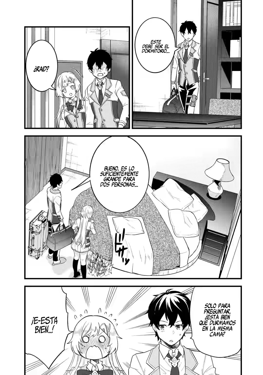 Matrimonio Reencarnado de un Héroe y la Sabia ~ Capitulo 5: ¿¡Bajo un mismo techo!? página 35