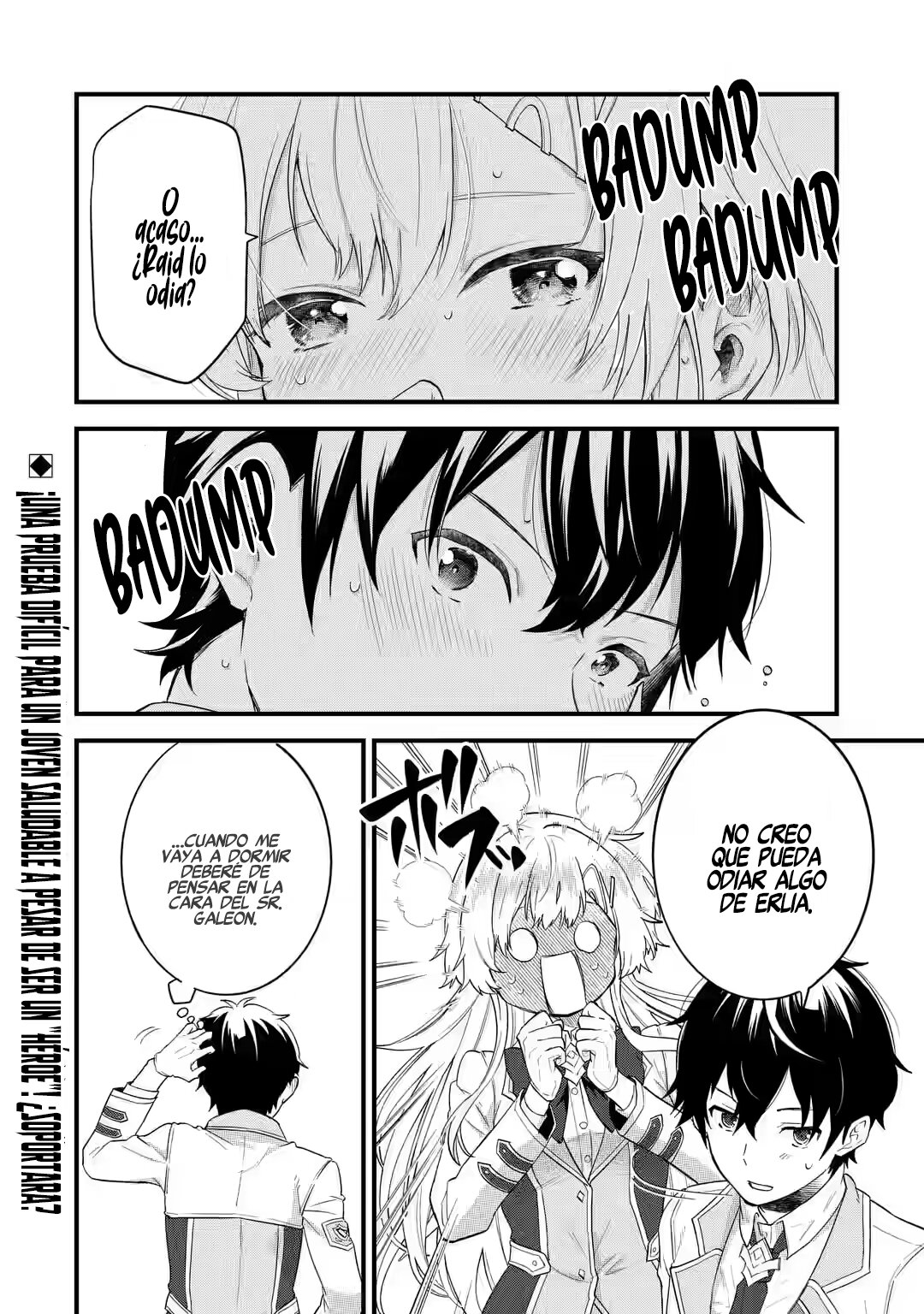 Matrimonio Reencarnado de un Héroe y la Sabia ~ Capitulo 5: ¿¡Bajo un mismo techo!? página 38