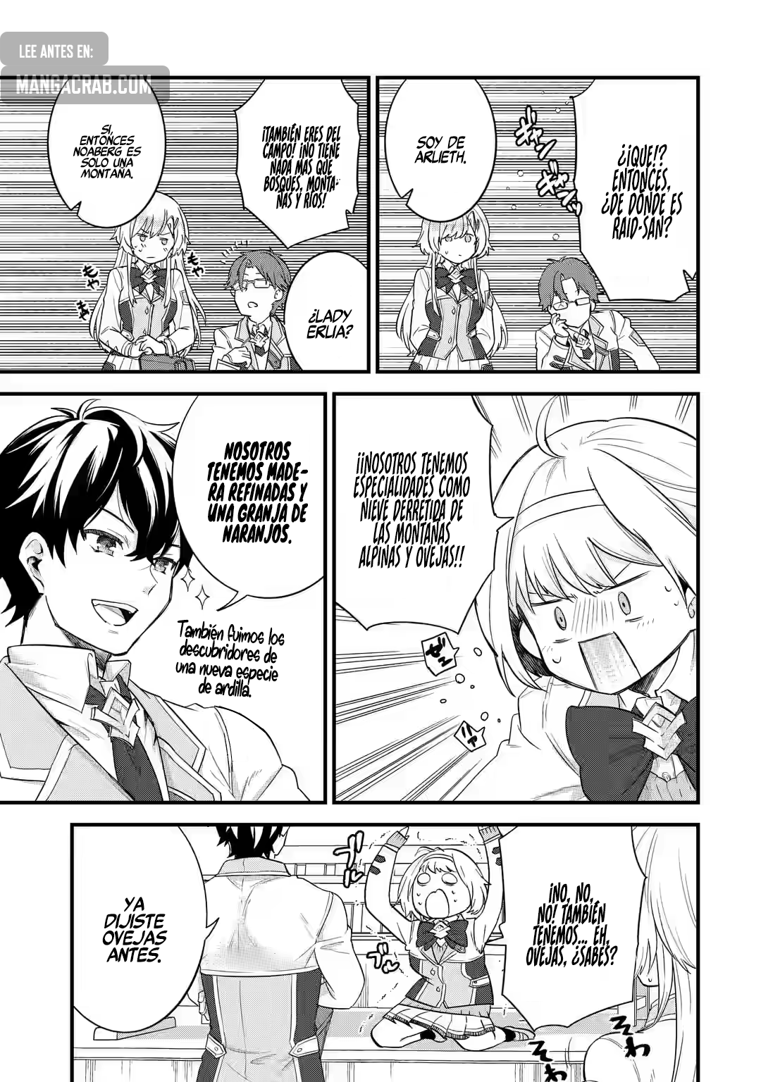 Matrimonio Reencarnado de un Héroe y la Sabia ~ Capitulo 6: El Héroe, La Sabía y la Juventud página 39
