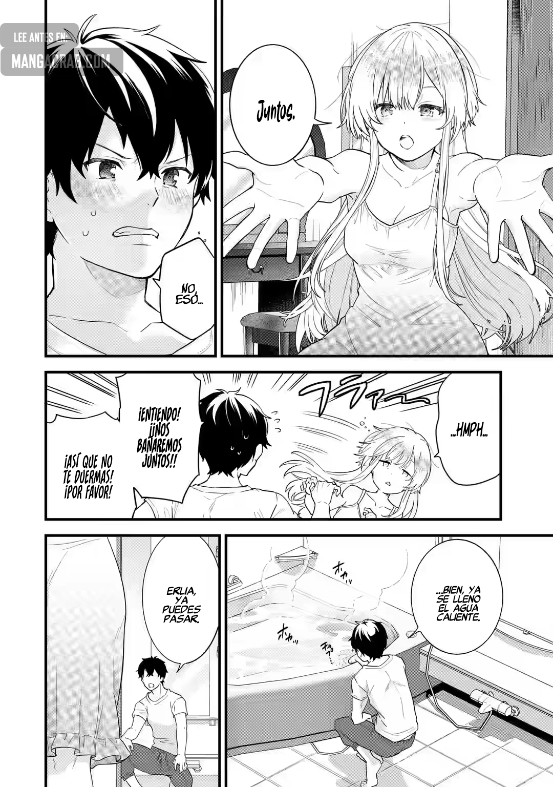 Matrimonio Reencarnado de un Héroe y la Sabia ~ Capitulo 6: El Héroe, La Sabía y la Juventud página 8