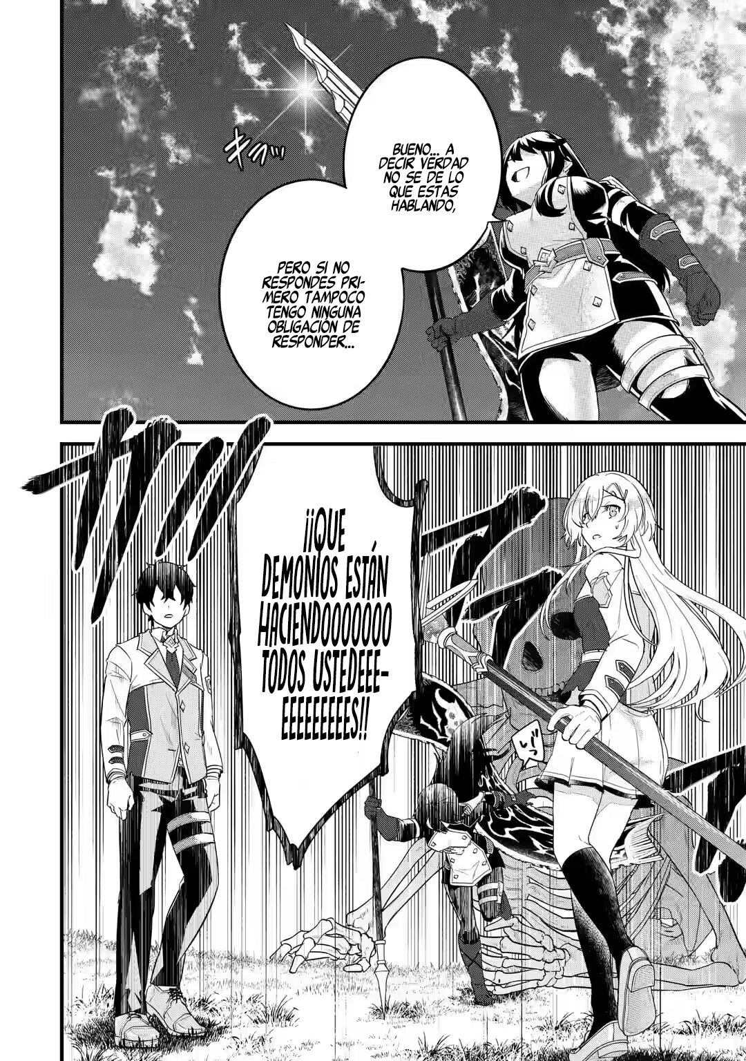 Matrimonio Reencarnado de un Héroe y la Sabia ~ Capitulo 7: La Abanderada Negra Alma página 33