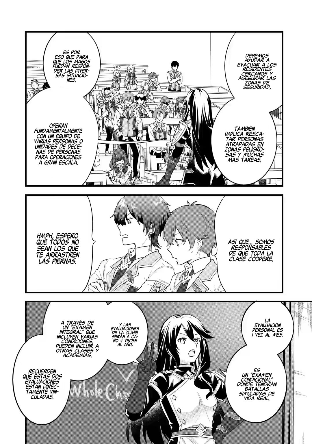 Matrimonio Reencarnado de un Héroe y la Sabia ~ Capitulo 7: La Abanderada Negra Alma página 8