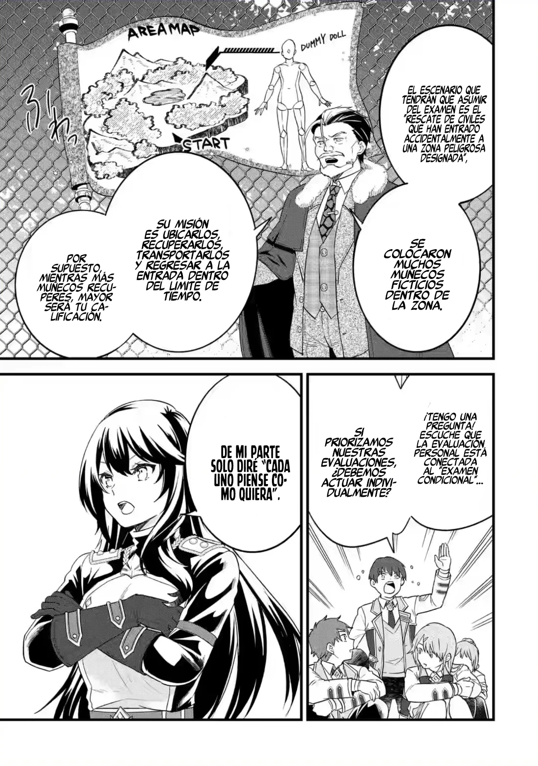 Matrimonio Reencarnado de un Héroe y la Sabia ~ Capitulo 9: El Héroe y el Examen Condicional página 7