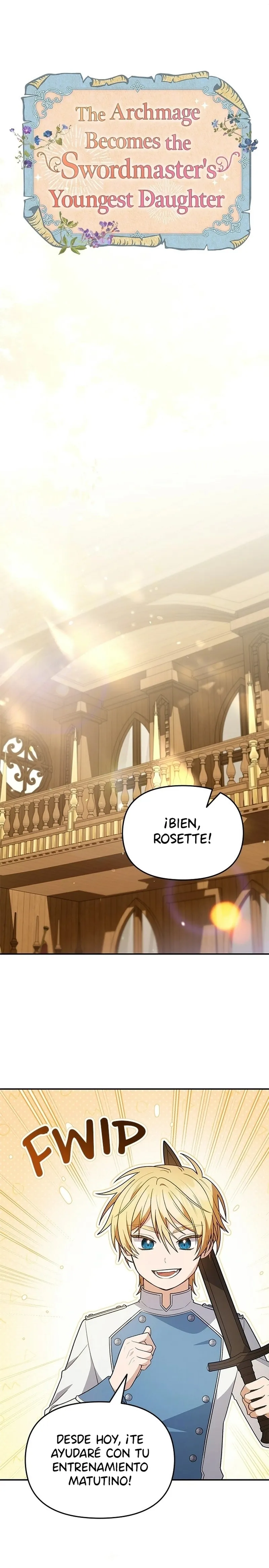 La hija menor de la legendaria familia de espadas y magia Capitulo 10 página 19