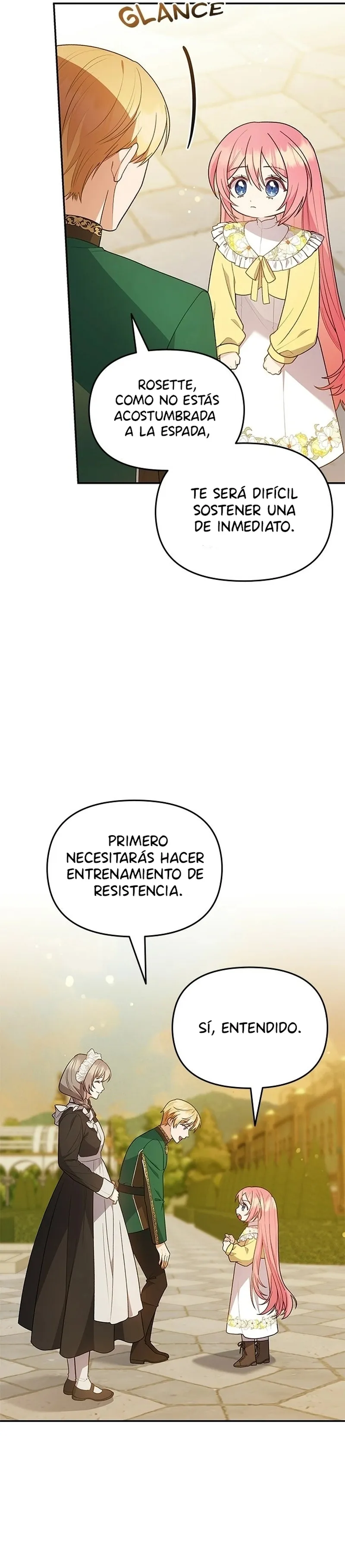 La hija menor de la legendaria familia de espadas y magia Capitulo 9 página 8